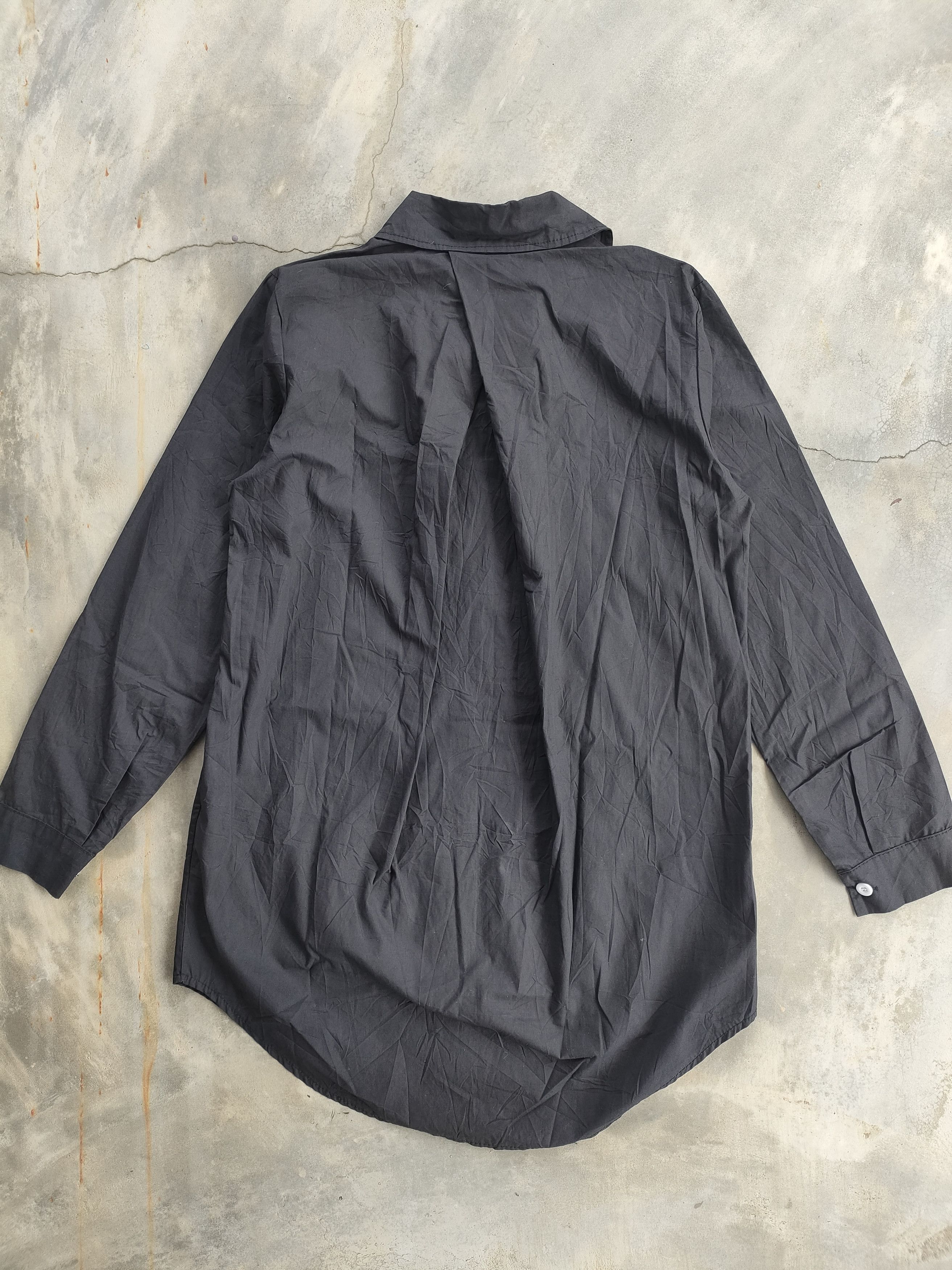 Japanese Brand Japanese Poem Black Shirt Chou Chou Size US M / EU 48-50 / 2 - 2 Thumbnail