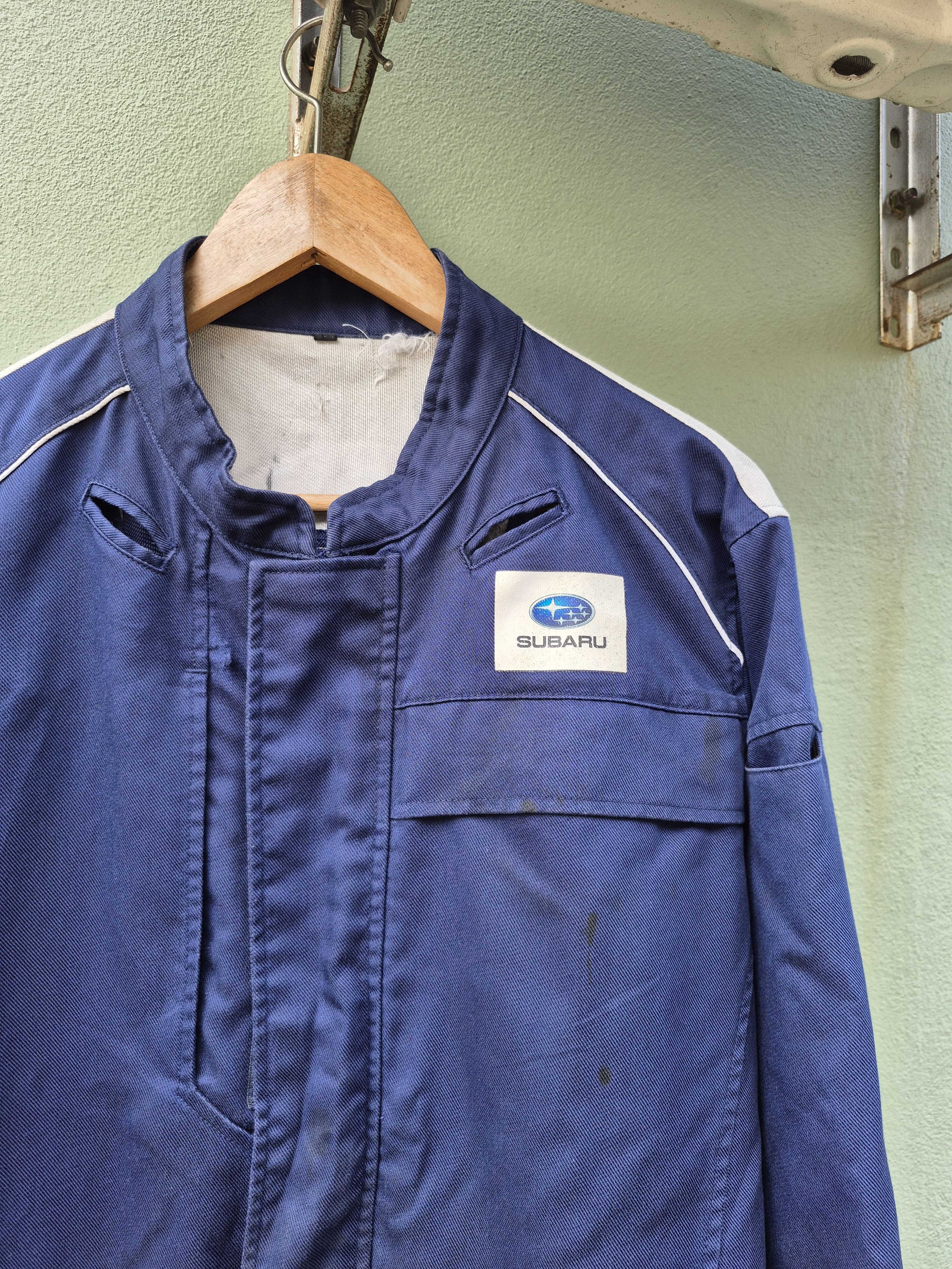 Vintage 🔥 Subaru Racing Suits Overall Coverall Workwear Size US L / EU 52-54 / 3 - 9 Thumbnail