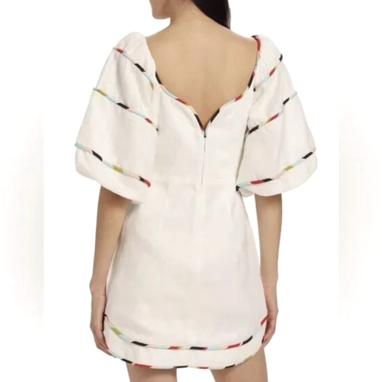 linen v neck midi dress Women's Relaxed Linen V-Neck Dress