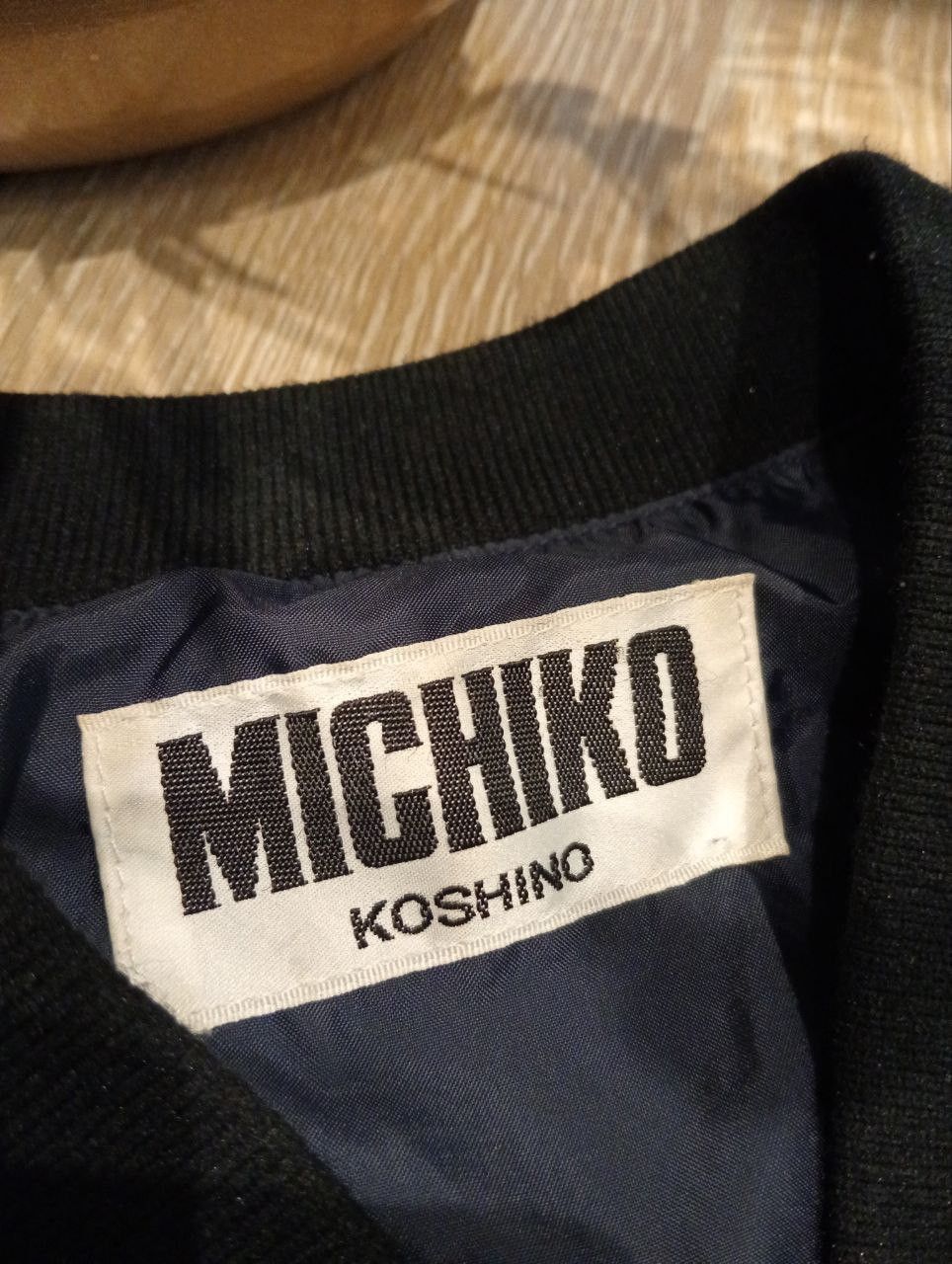 Michiko Koshino London MICHIKO KOSHINO LONDON SPELLOUT NYLON JACKET - FREE SIZE Size US L / EU 52-54 / 3 - 8 Thumbnail