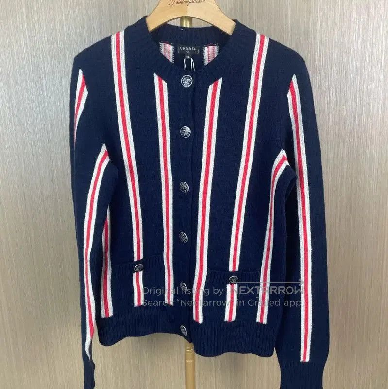 Chanel Chanel Colorful Cashmere Women's Cardigan . Size M / US 6-8 / IT 42-44 - 1 Thumbnail