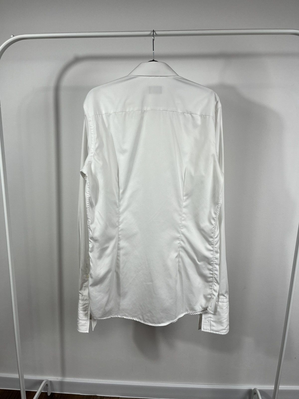 Eton Eton Made to Measure White Dress Shirt Long Sleeve Estonia Size US L / EU 52-54 / 3 - 12 Thumbnail
