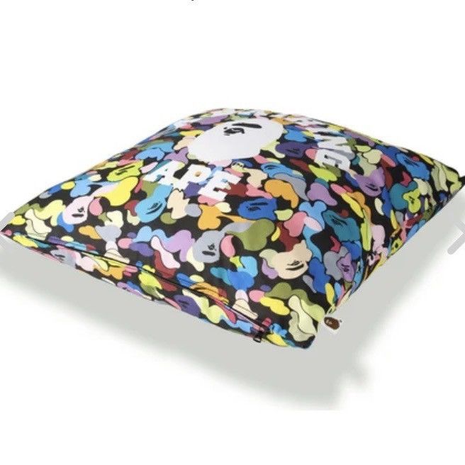 Bape BAPE Multi camo college logo pillow cushion a bathing ape Size ONE SIZE - 2 Thumbnail