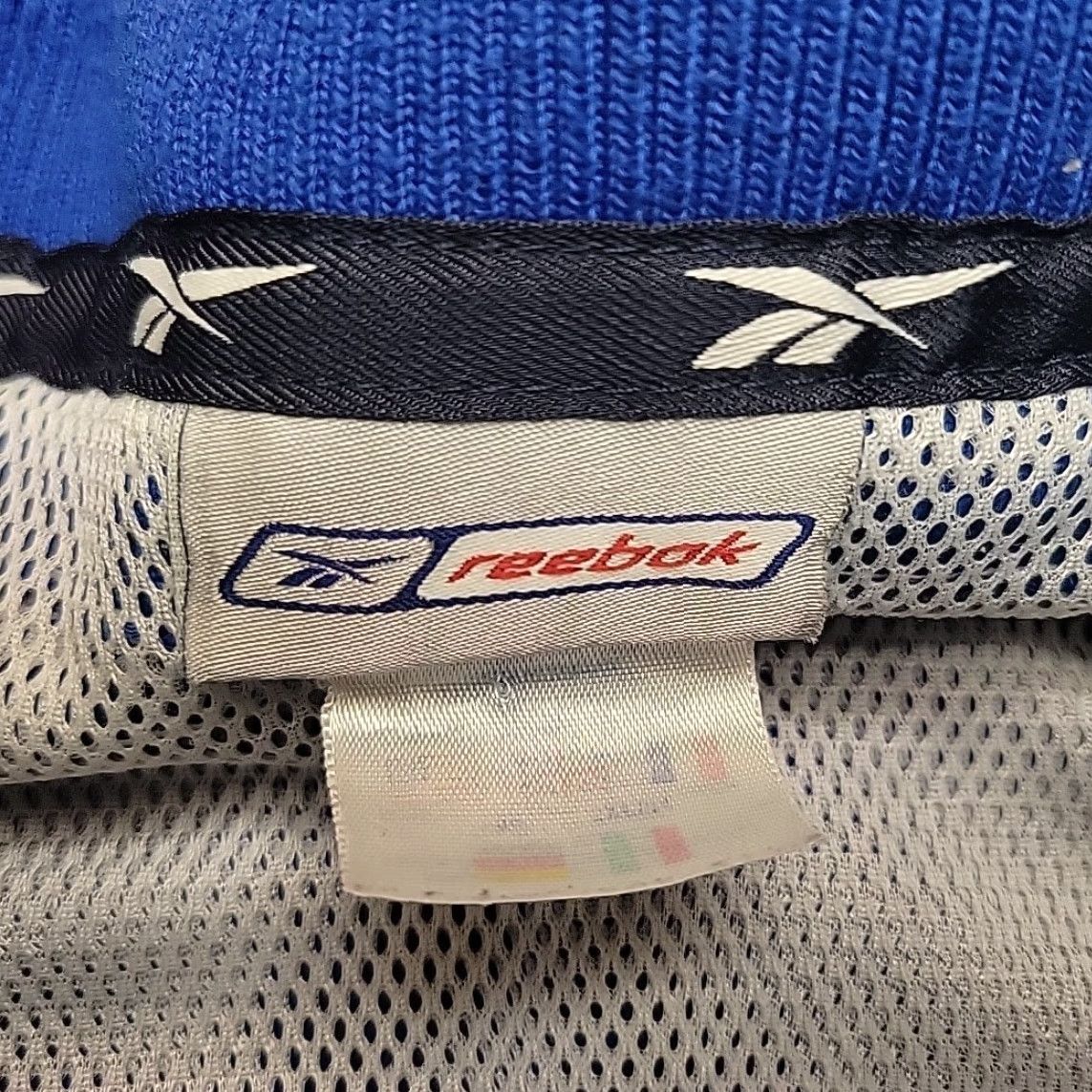 Reebok VINTAGE Reebok Jacket Mens 2XL Blue White Nylon Windbreaker Embroidered 90s Retro Sports Logo Zip Size US XXL / EU 58 / 5 - 4 Thumbnail