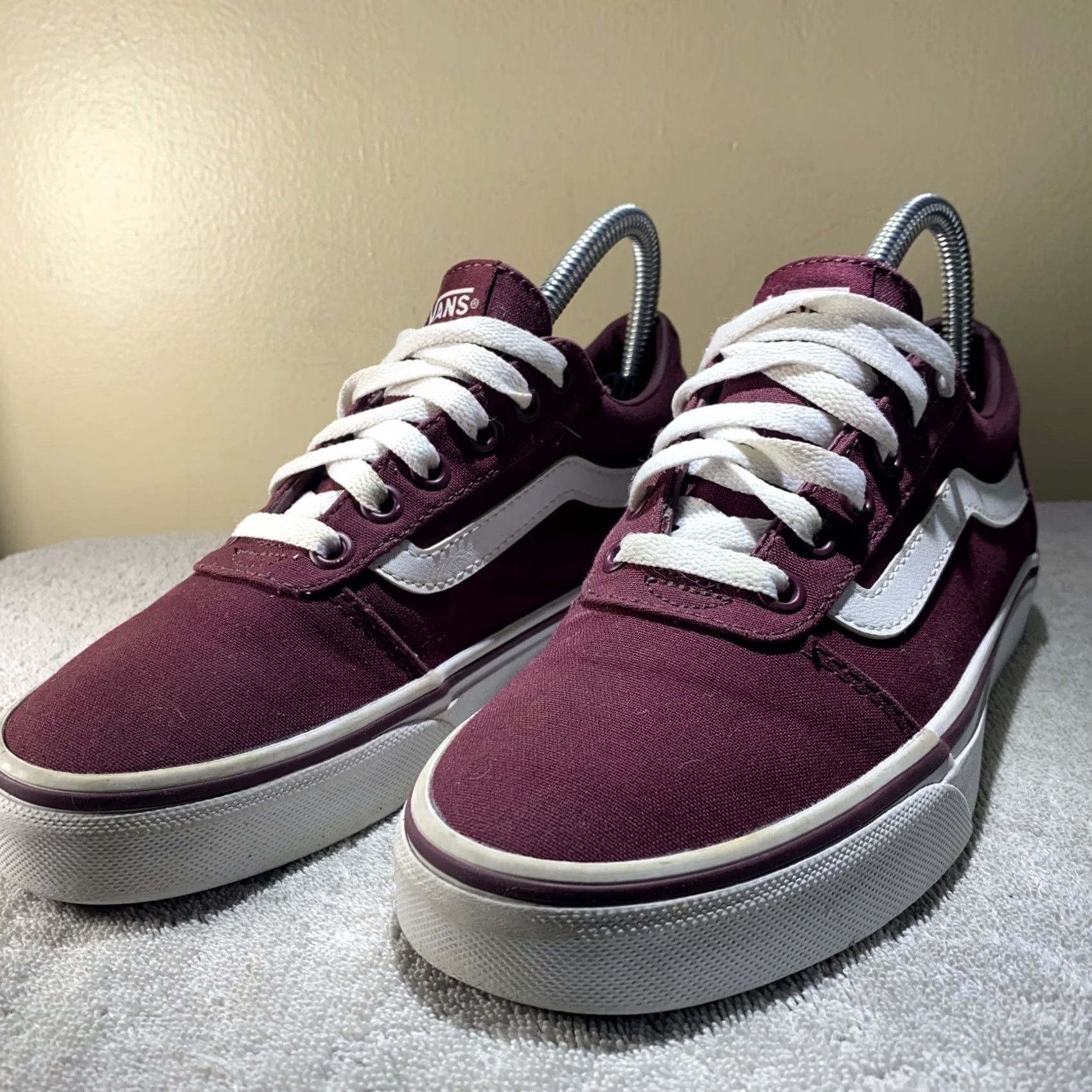 Vans VANS Old Skool Port Royale Sneaker Womens 6.5 Red Royal Theme Shoes Size US 7 / IT 37 - 3 Thumbnail