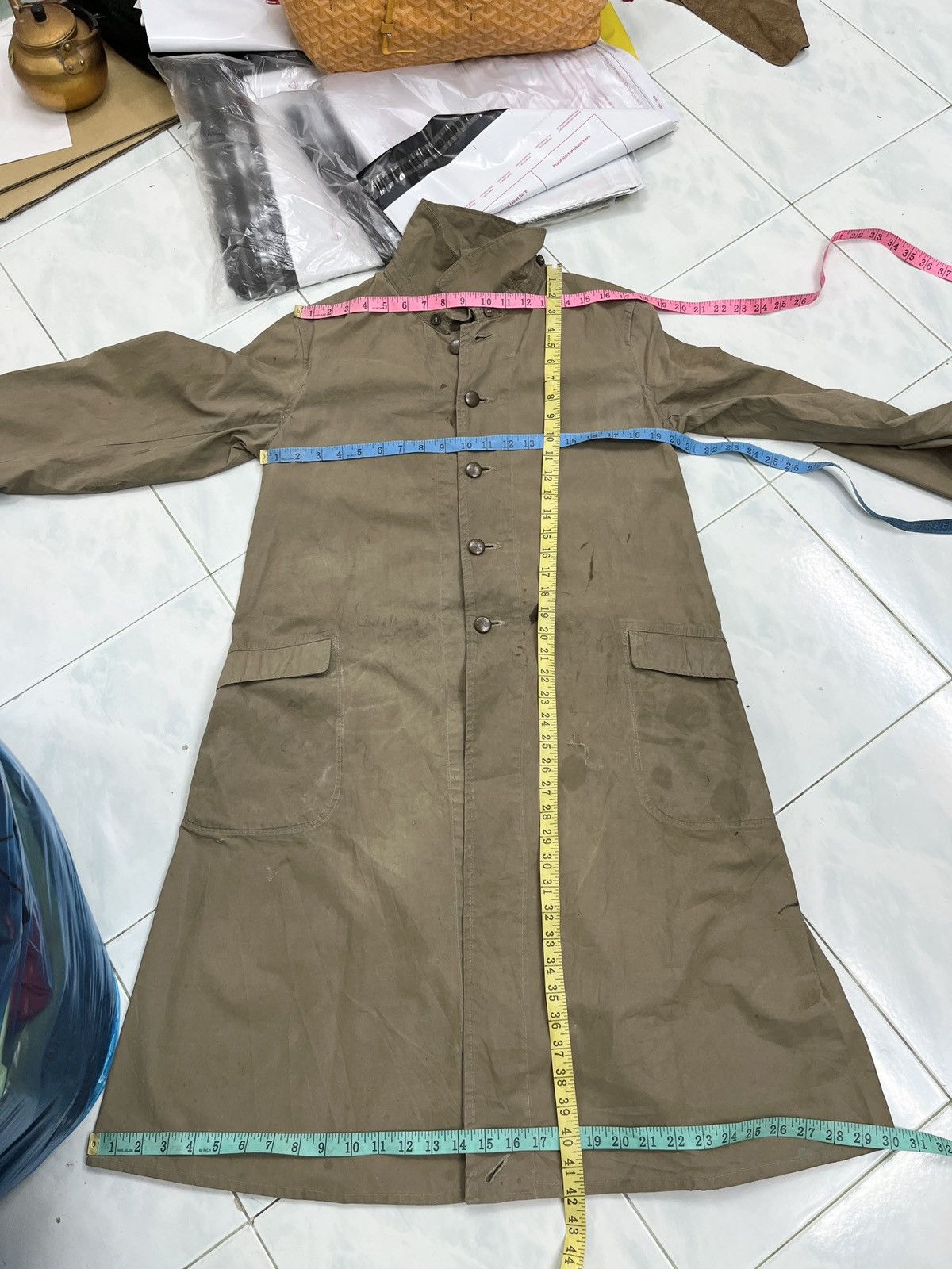 Vintage 🔥🔥🔥STEALS VTG 40’s JAPANESE MILITARY JACKET Size US S / EU 44-46 / 1 - 21 Thumbnail