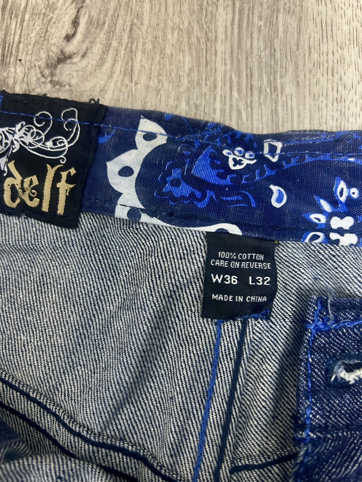 Other Delf Denim Bandana Pants Size US 36 / EU 52 - 3 Thumbnail