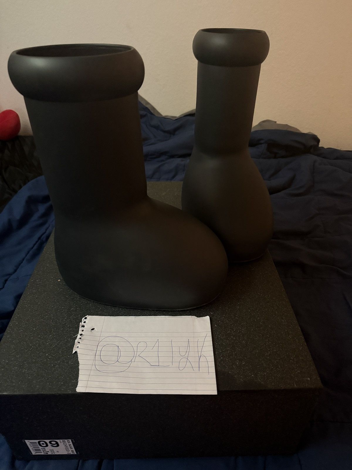 MSCHF Big Red MSCHF Boots (Black( Size US 9 / EU 42 - 5 Thumbnail