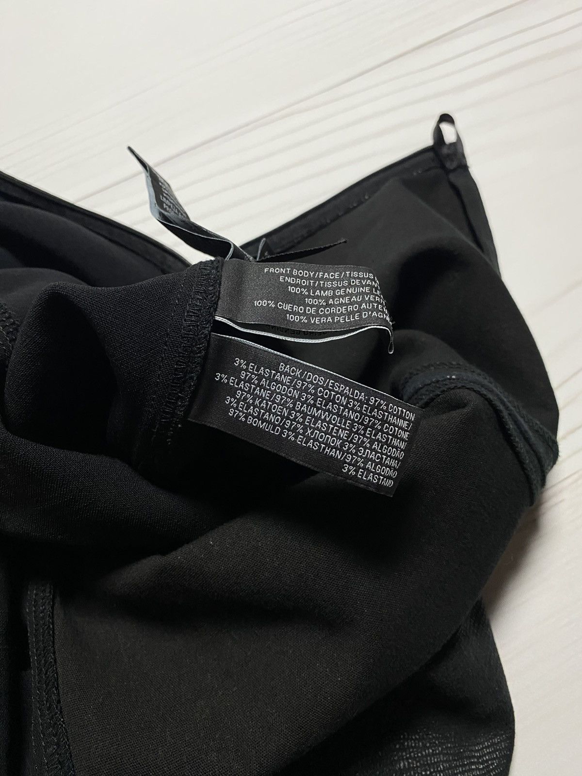 Polo Ralph Lauren × Vintage Vintage Ralph Lauren lamb genuine leather y2k pants Size 28" / US 6 / IT 42 - 5 Thumbnail
