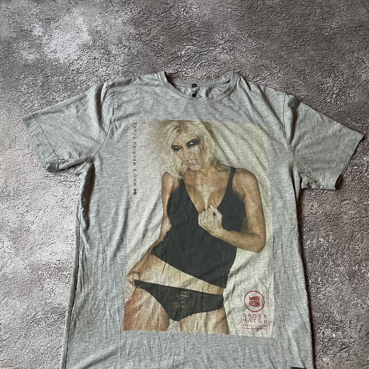 Vintage Vintage Y2K Graphic Tee Sun Faded Oversized Babe Print L Size US L / EU 52-54 / 3 - 4 Thumbnail