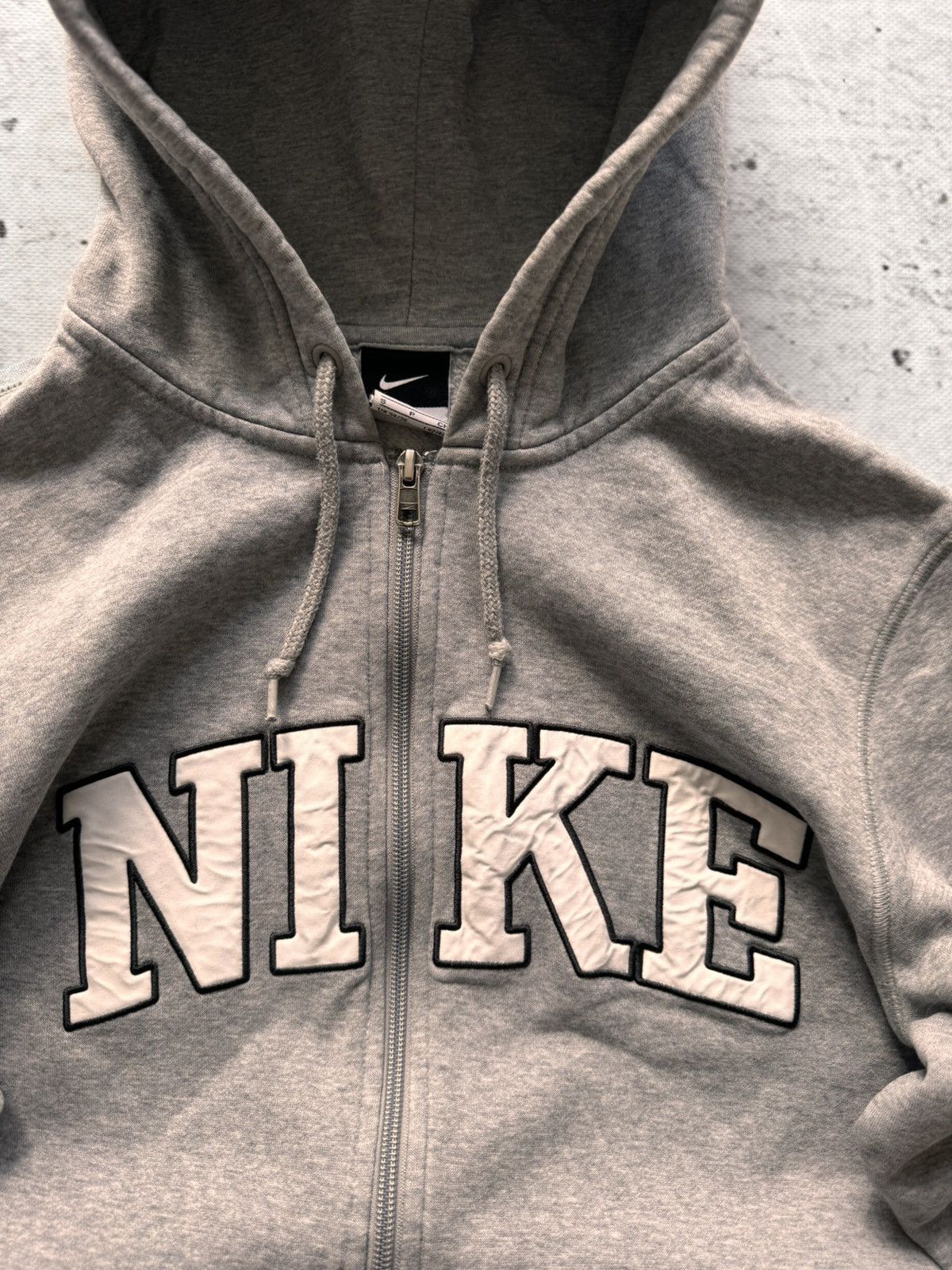 Nike × Vintage NIKE VINTAGE CENTER LOGO OVERSIZE BOXY ZIP HOODIE Size US S / EU 44-46 / 1 - 6 Thumbnail