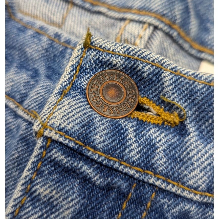 Levi's × Levi's Vintage Clothing × Vintage Vintage Levis 619 Made in Canada Orange Tab Blue Jeans Size US 36 / EU 52 - 4 Thumbnail