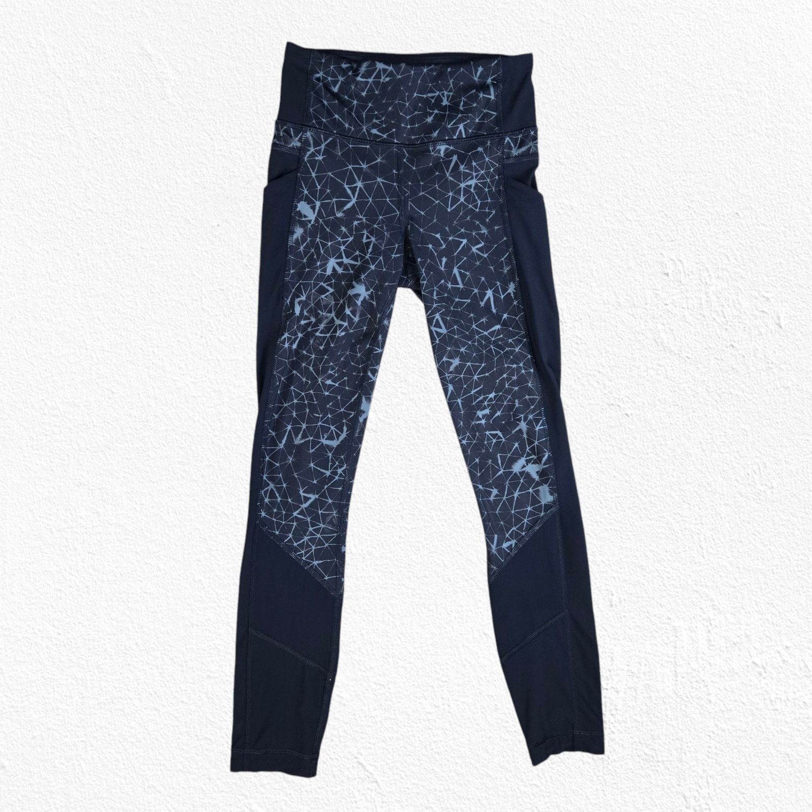 Lululemon Lululemon Pace Rival Leggings 25” Black Geometric Size 2 Size 26" / US 2 / IT 38 - 4 Thumbnail