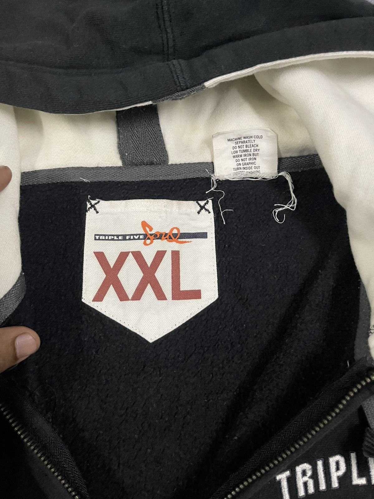 Japanese Brand × Triple 5 Soul × Vintage 2000s TRIPLE 5 SOUL ZIPPER HOODIE RARE DESIGN SIZE XXL Size US XXL / EU 58 / 5 - 10 Thumbnail
