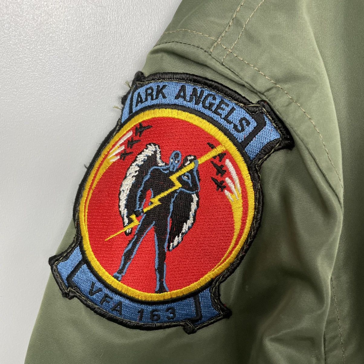 Alpha Industries RARE 80-90’s Alpha Industries Bomber MA-1 Stretwear Y2k Hype Size US XL / EU 56 / 4 - 8 Thumbnail