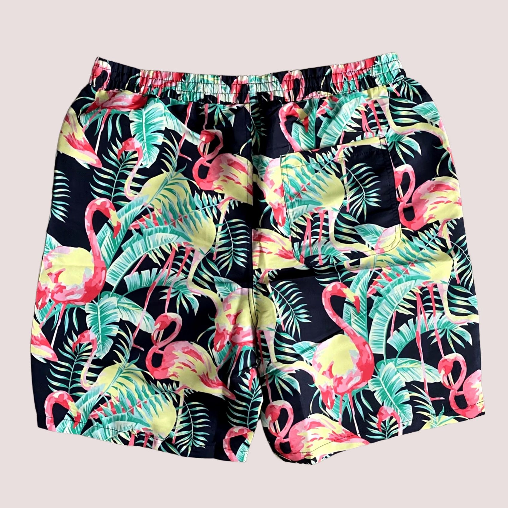 Vintage LRG Lifted Research Group Tropical Flamingo Shorts Mens Size M Size US 33 - 1 Thumbnail
