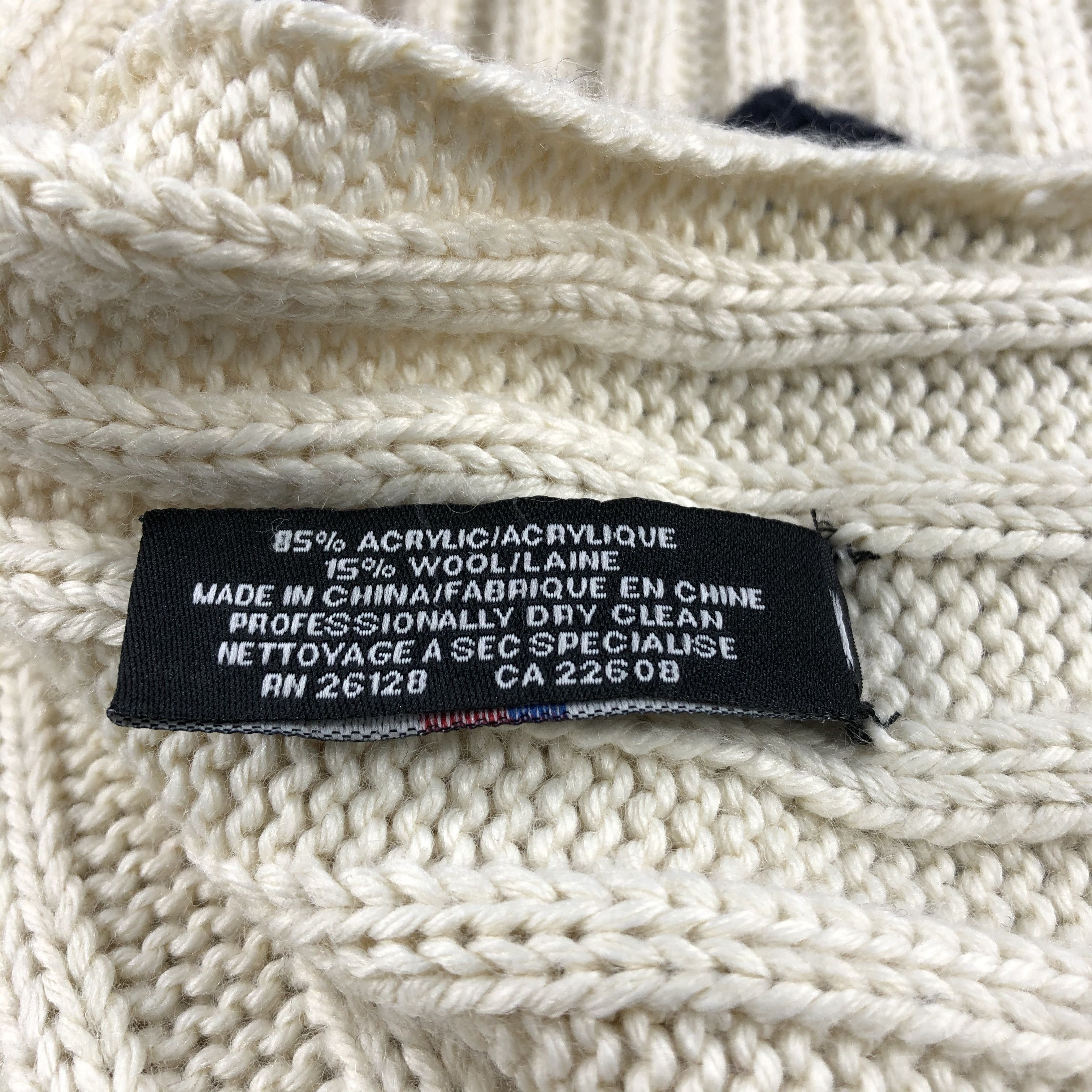 Ralph Lauren RL Ralph Lauren Wool Scarf Muffler V693 Size ONE SIZE - 6 Thumbnail