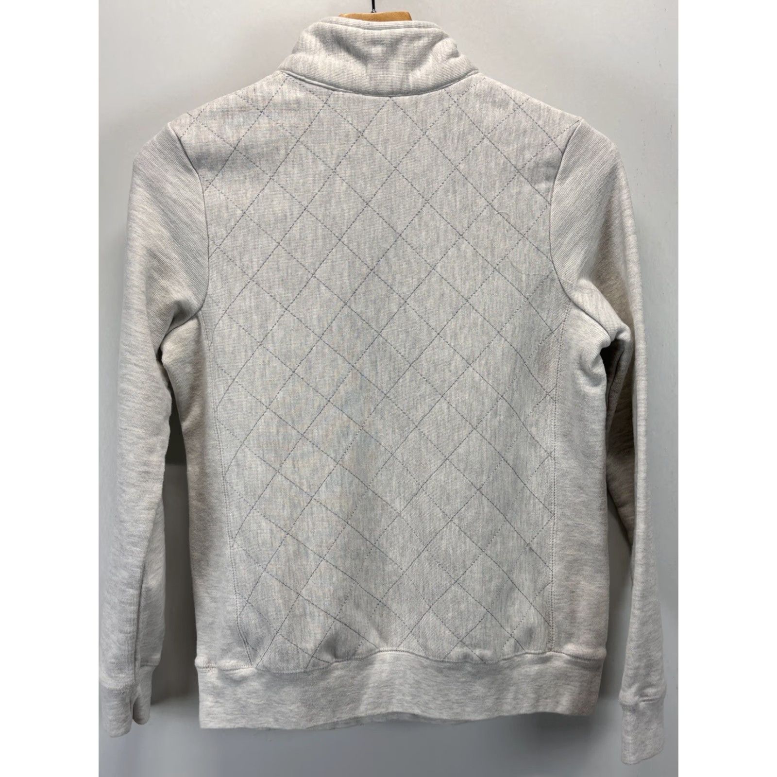 Champion VINTAGE Champion Reverse Weave Sweatshirt UMass Lowell 1/4 Zip Quilted Gray Adult Small Mens Size US S / EU 44-46 / 1 - 2 Thumbnail