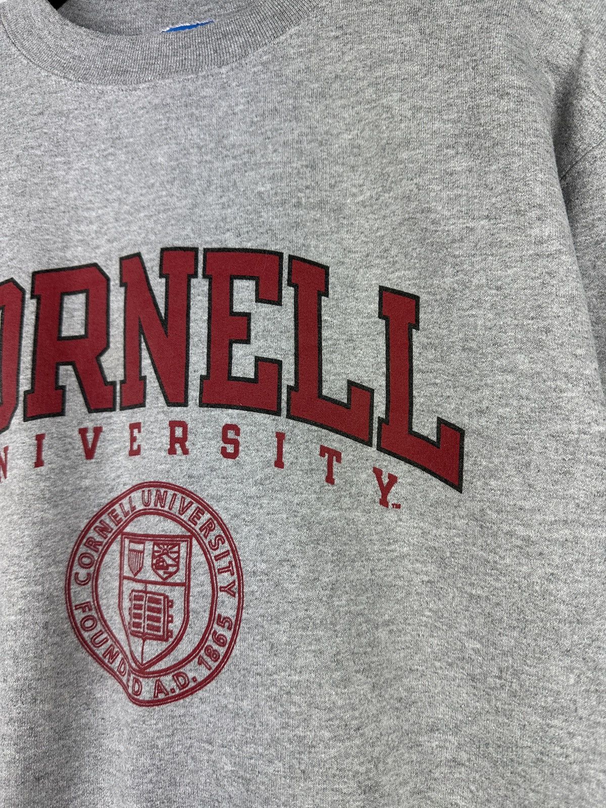 Champion Vintage Cornell University Grey Sweatshirt Size US S / EU 44-46 / 1 - 4 Thumbnail