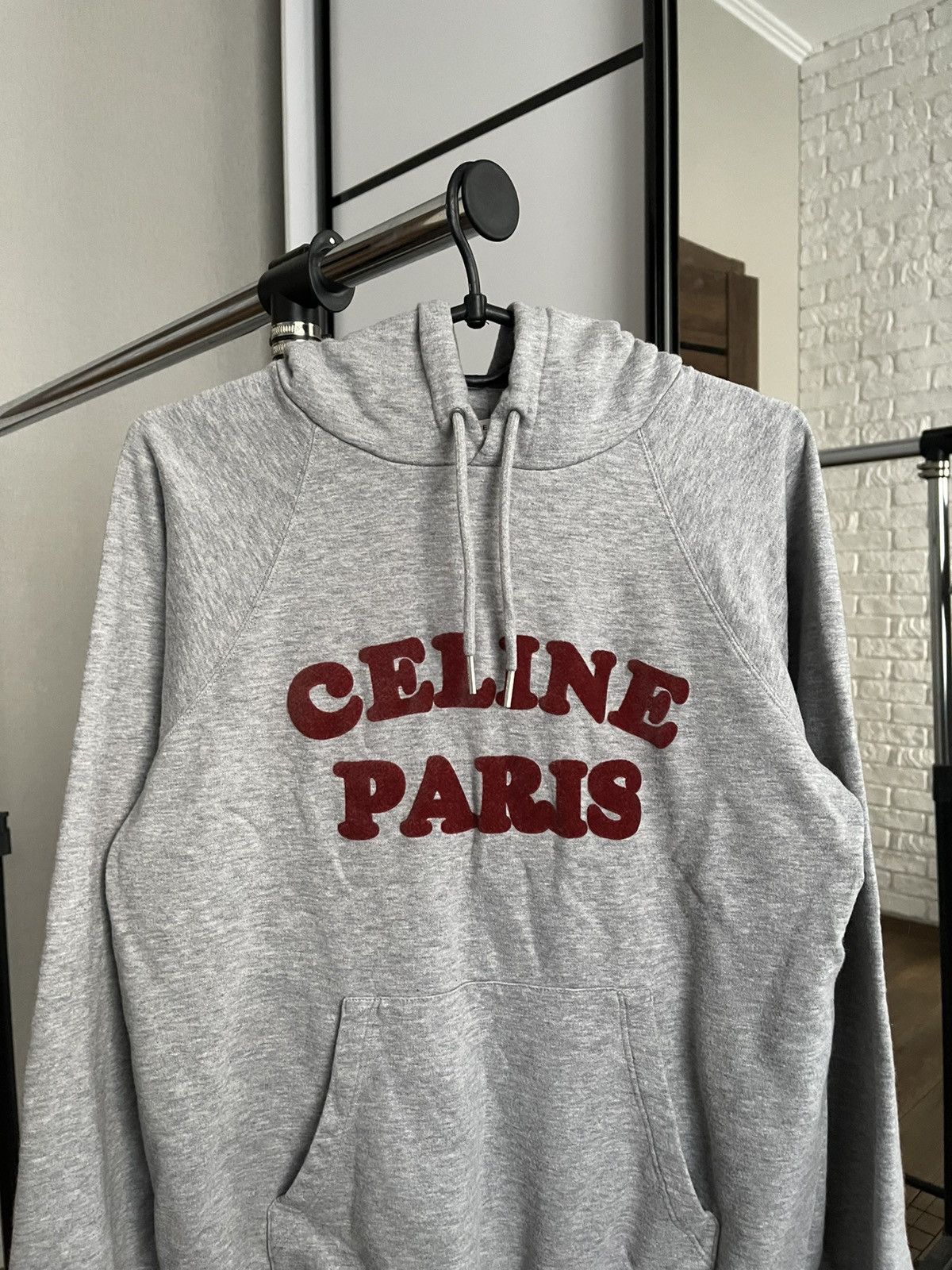 Celine Celine Paris Hoodie Size L / US 10 / IT 46 - 5 Thumbnail