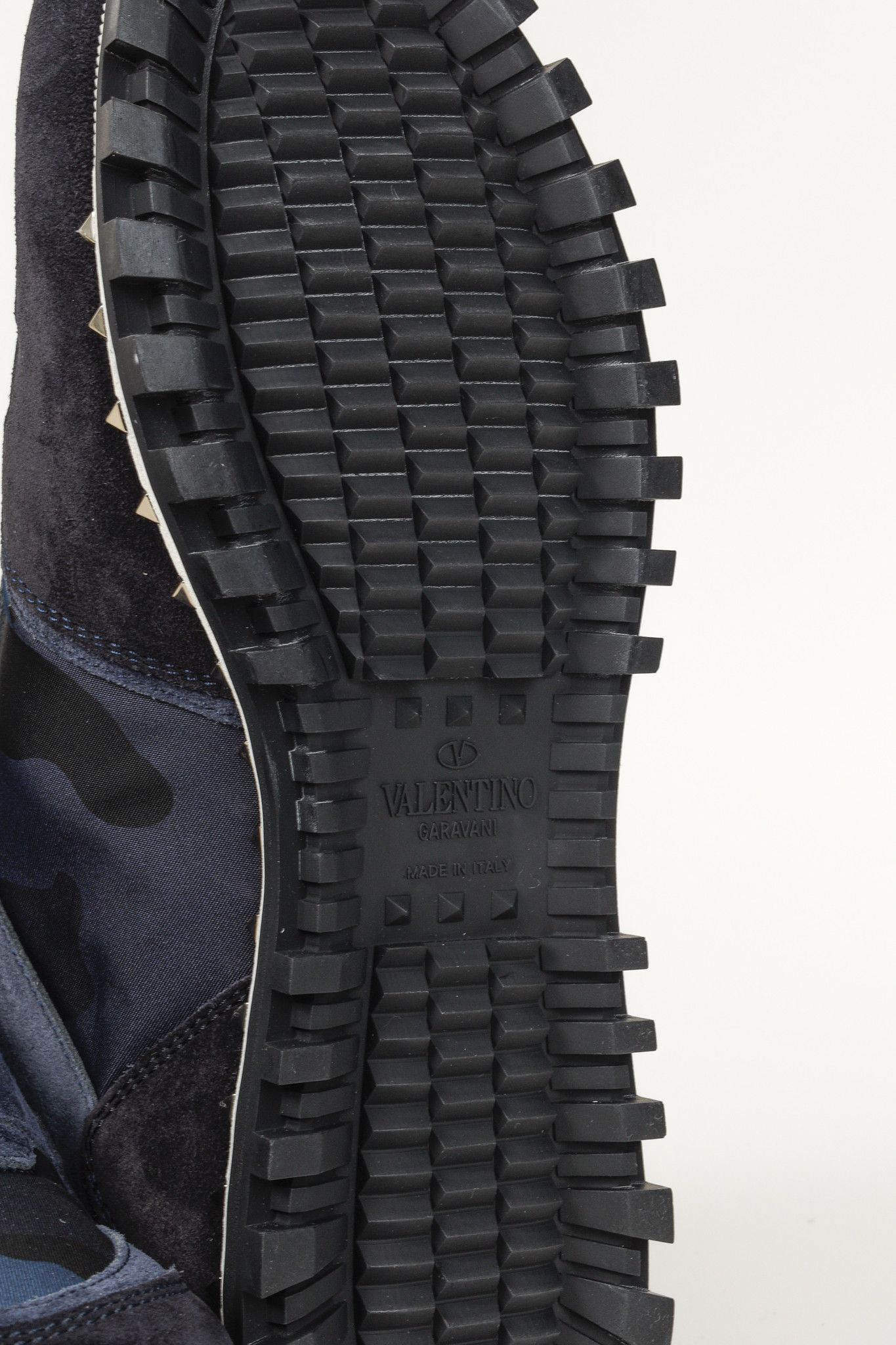 Valentino Valentino Garavani TN952Y0 Rockstud Soul Navy Camo sneakers Size US 10 / IT 40 - 5 Thumbnail