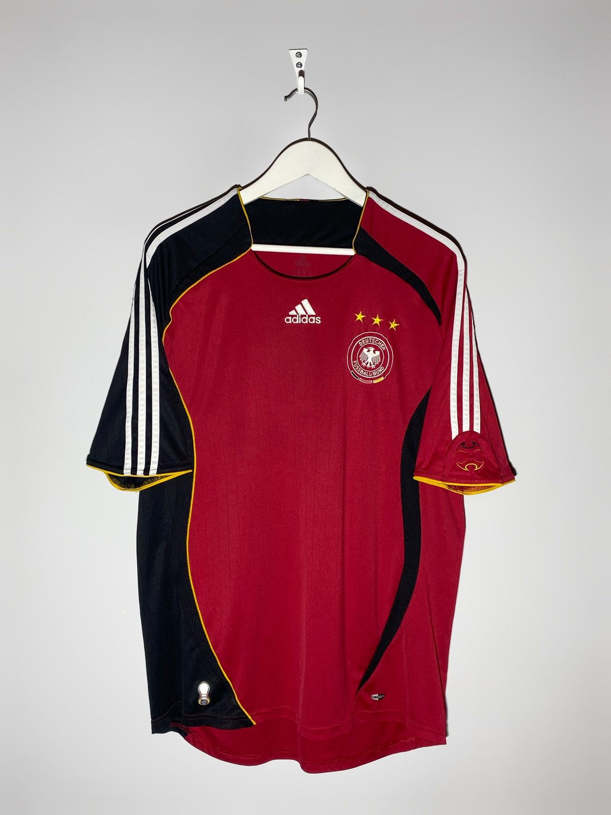 Vintage Adidas Germany 2006 Away Football Shirt y2k bloke