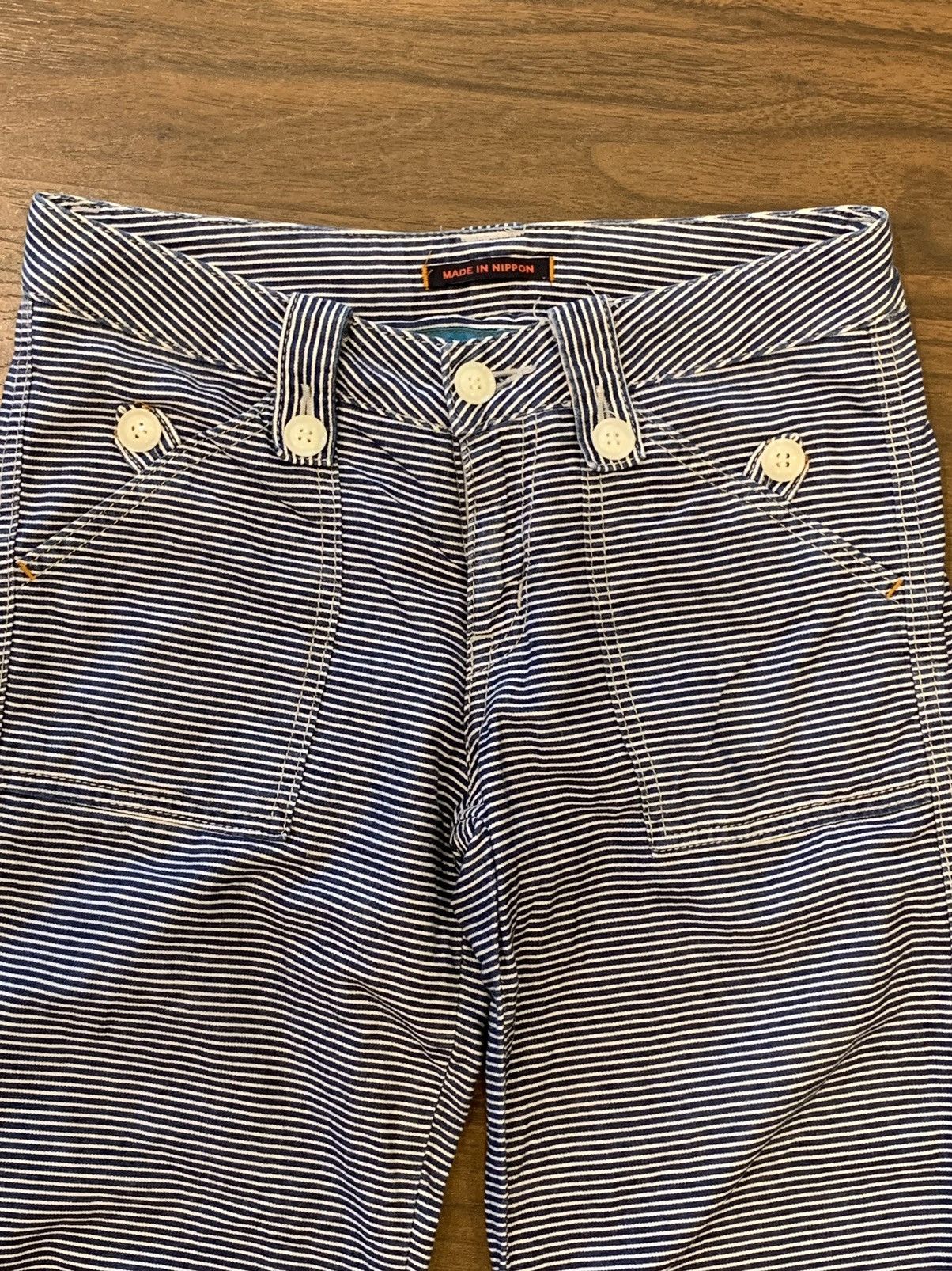 Japanese Brand × Vintage Et boite Made in japan Nippon stripe pants Size US 29 - 2 Thumbnail