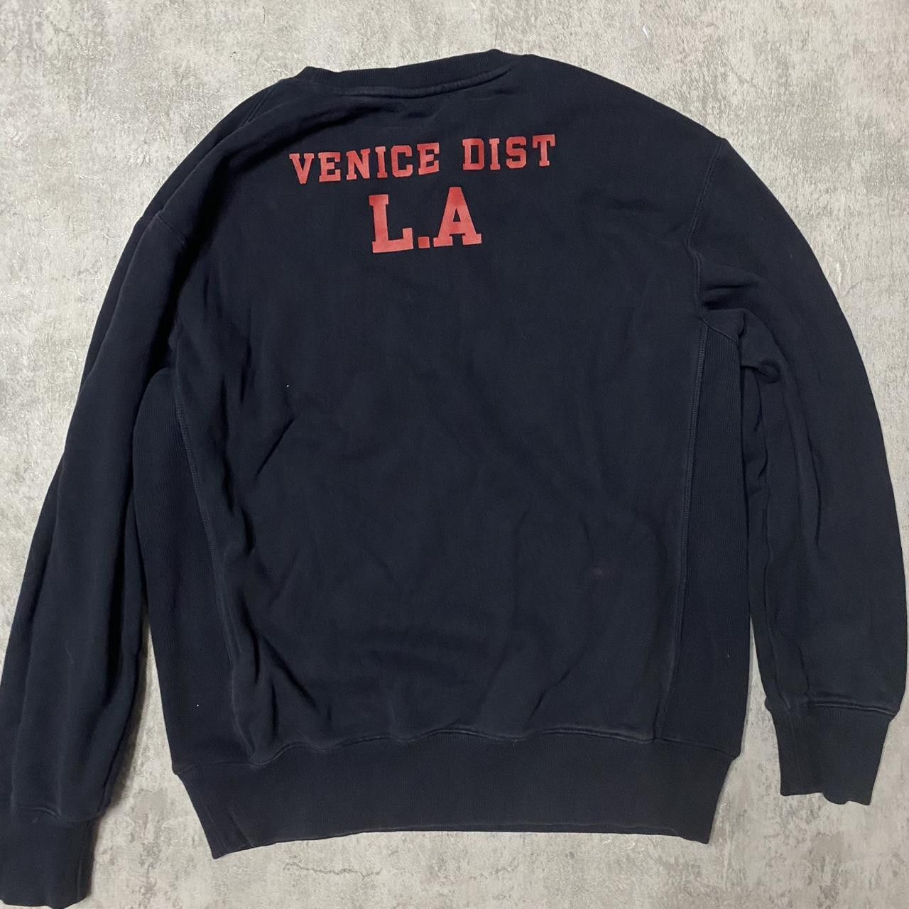 Superdry Navy Superdry sweatshirt with red spellout Size US XL / EU 56 / 4 - 5 Thumbnail
