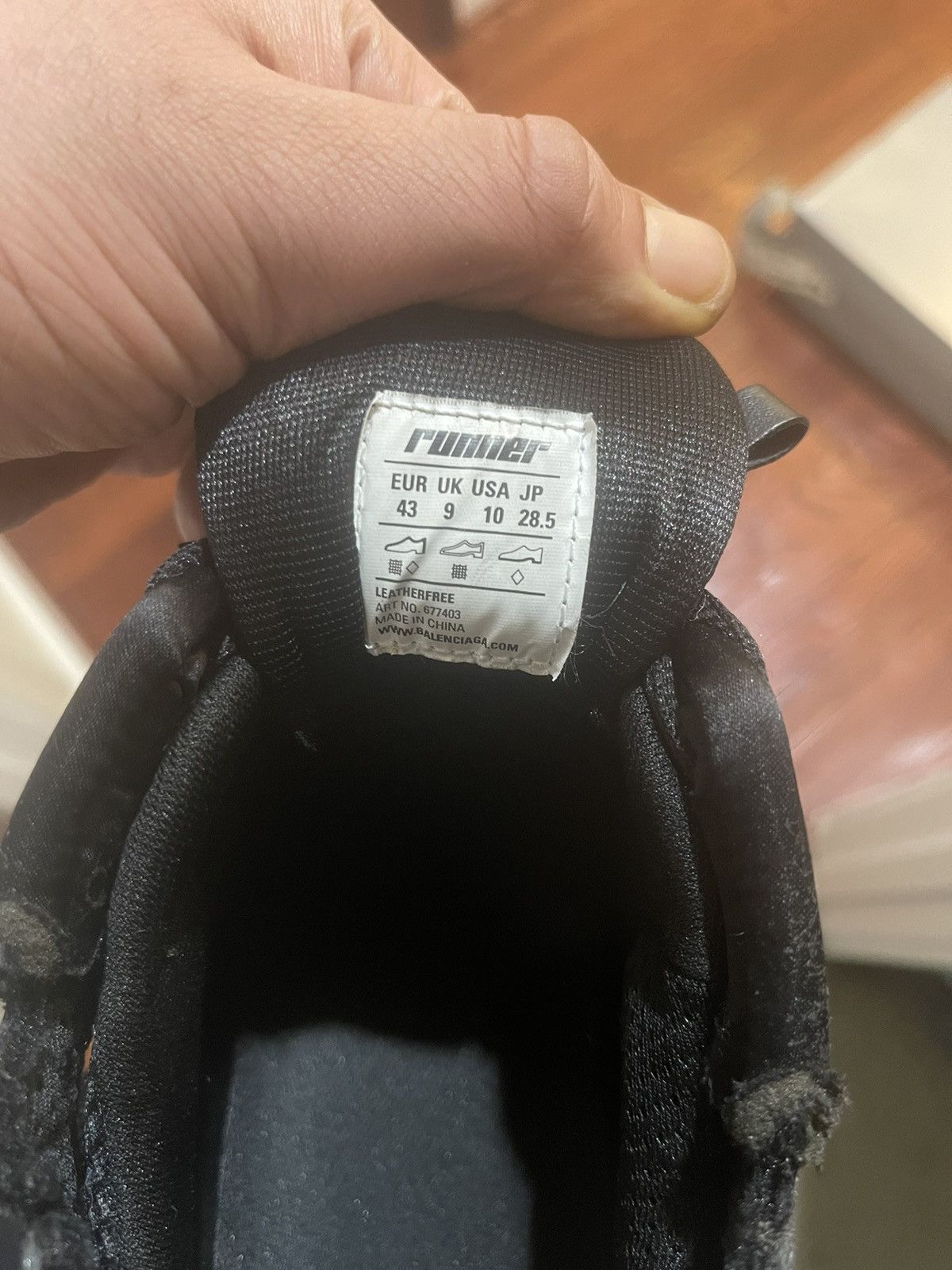 Balenciaga Balenciaga Graffiti Runners 2023 Size US 10 / EU 43 - 8 Thumbnail