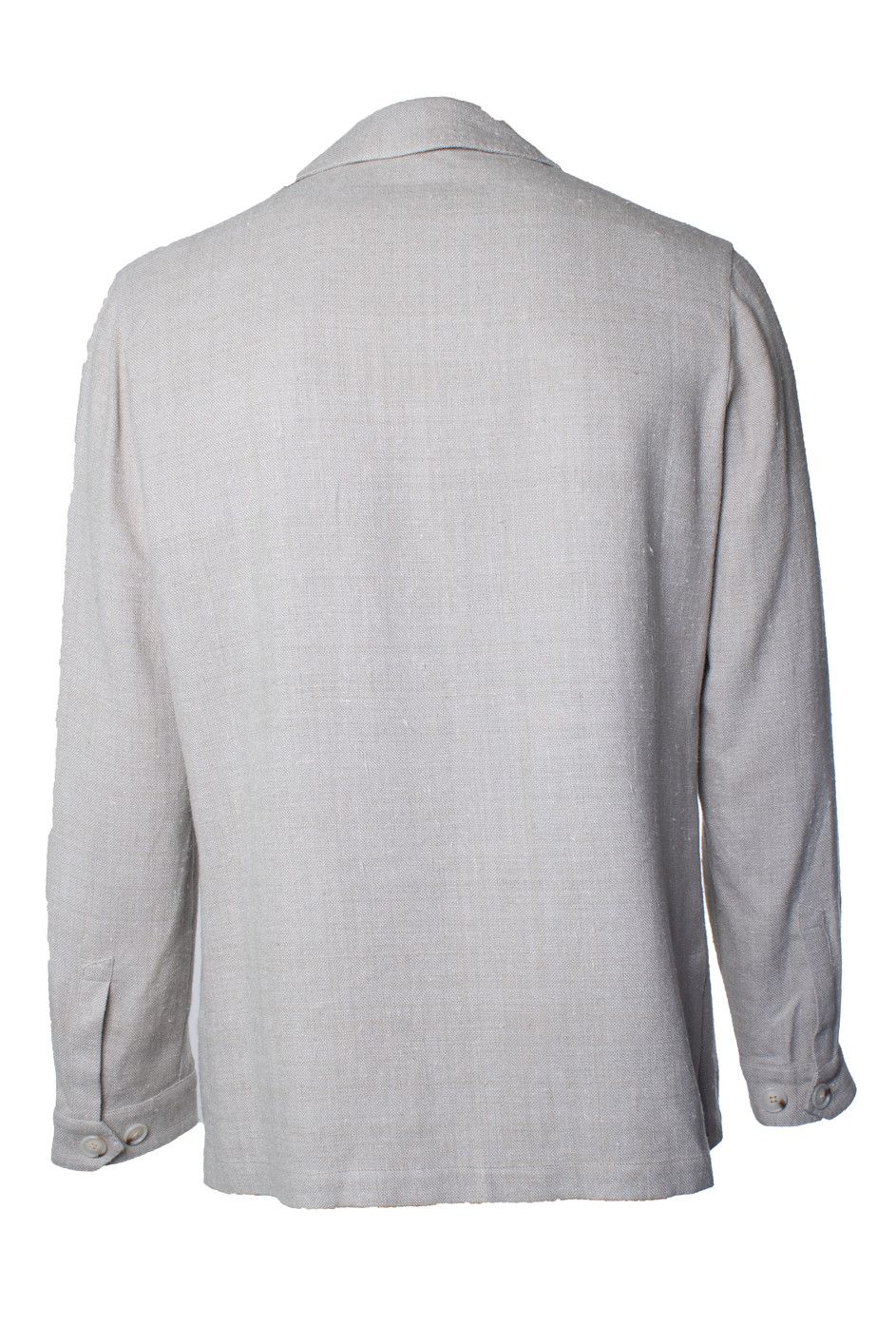 Suitsupply Suitsupply, Linen Greenwich blazer in beige Size 52R - 3 Thumbnail