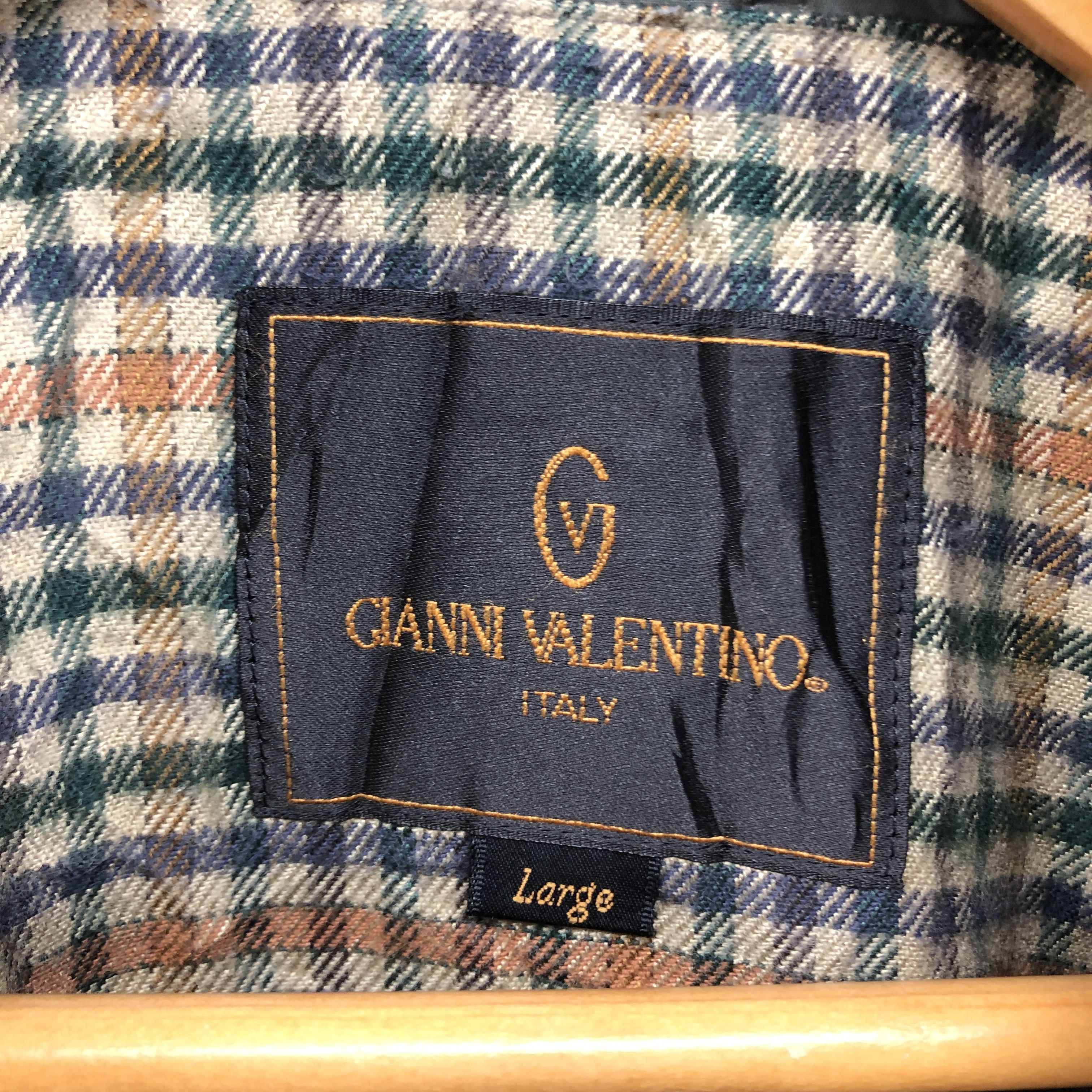 Gianni Valentino GIANNI VALENTINO ITALY Casual Jacket With Hoodie #0485/U Size US L / EU 52-54 / 3 - 8 Thumbnail