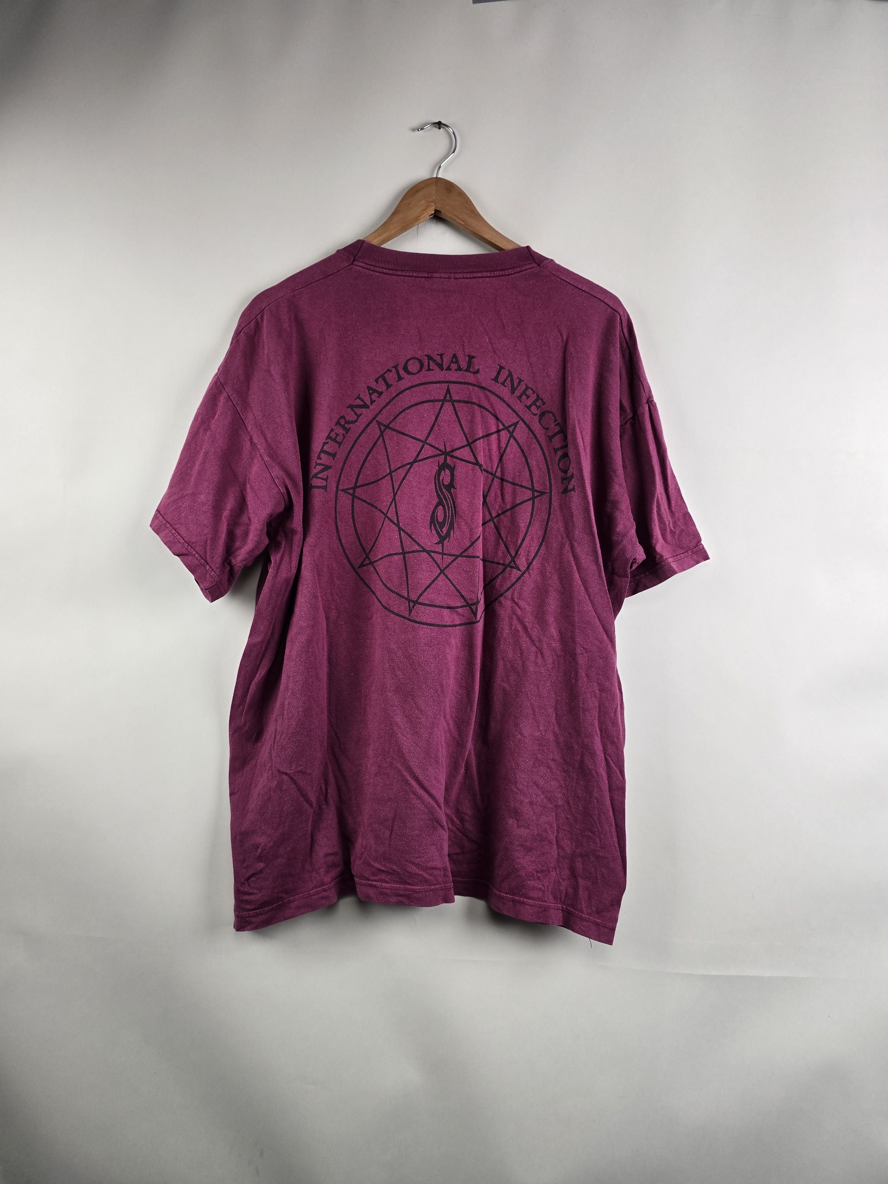 Band Tees × Slipknot × Vintage 2001 Slipknot Maggots International Infection XL 23" 29.5" Size US XL / EU 56 / 4 - 5 Thumbnail