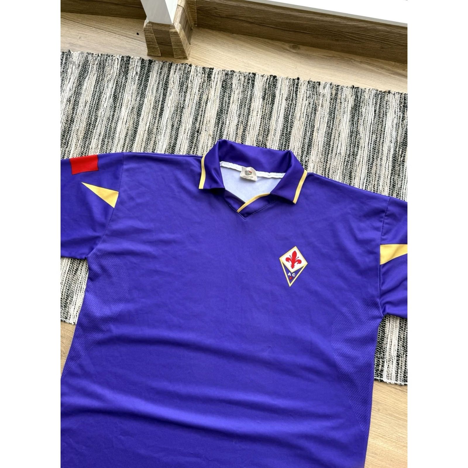 Vintage FIORENTINA MERCHANDISE RETRO GILARDINO #11 VINTAGE Sz XL T-Shirt Men Blue Football Jersey 90s Size US XL / EU 56 / 4 - 3 Thumbnail