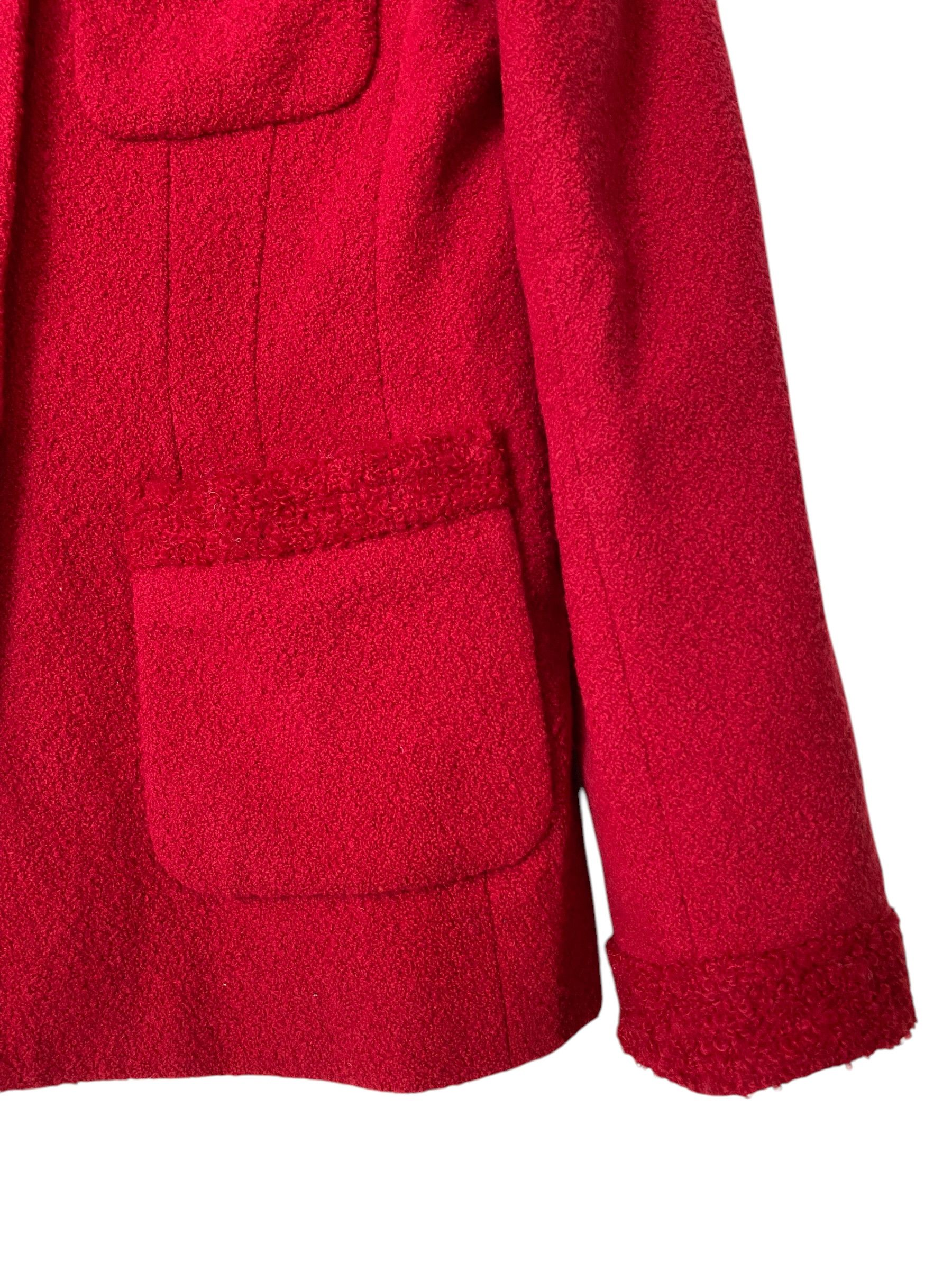 Balenciaga 2000s Balenciaga angora wool blend tailor jacket Size XS / US 0-2 / IT 36-38 - 7 Thumbnail