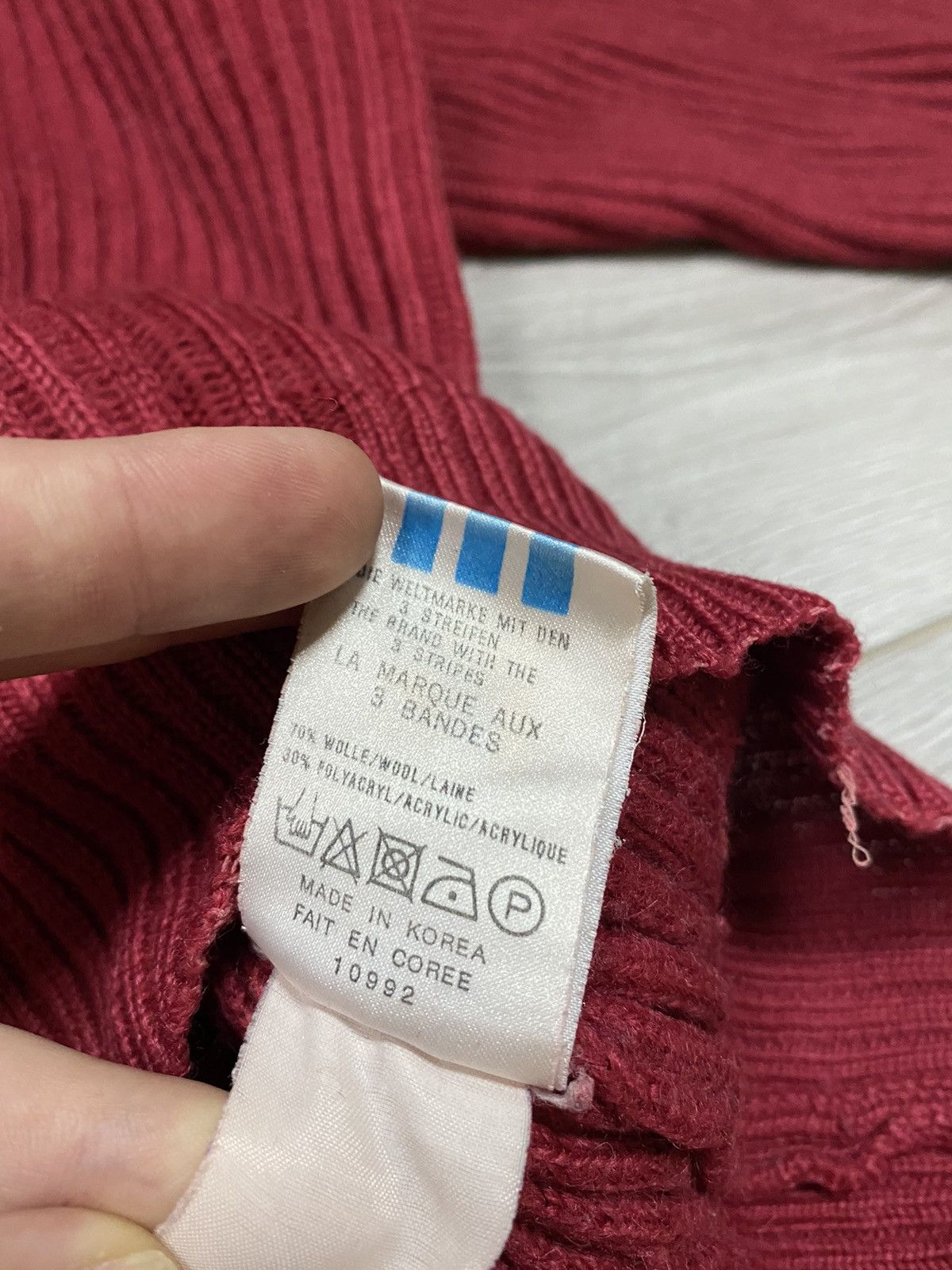 Vintage Adidas Sapporo Olympic vintage wool turtle neck sweater Size US M / EU 48-50 / 2 - 9 Thumbnail