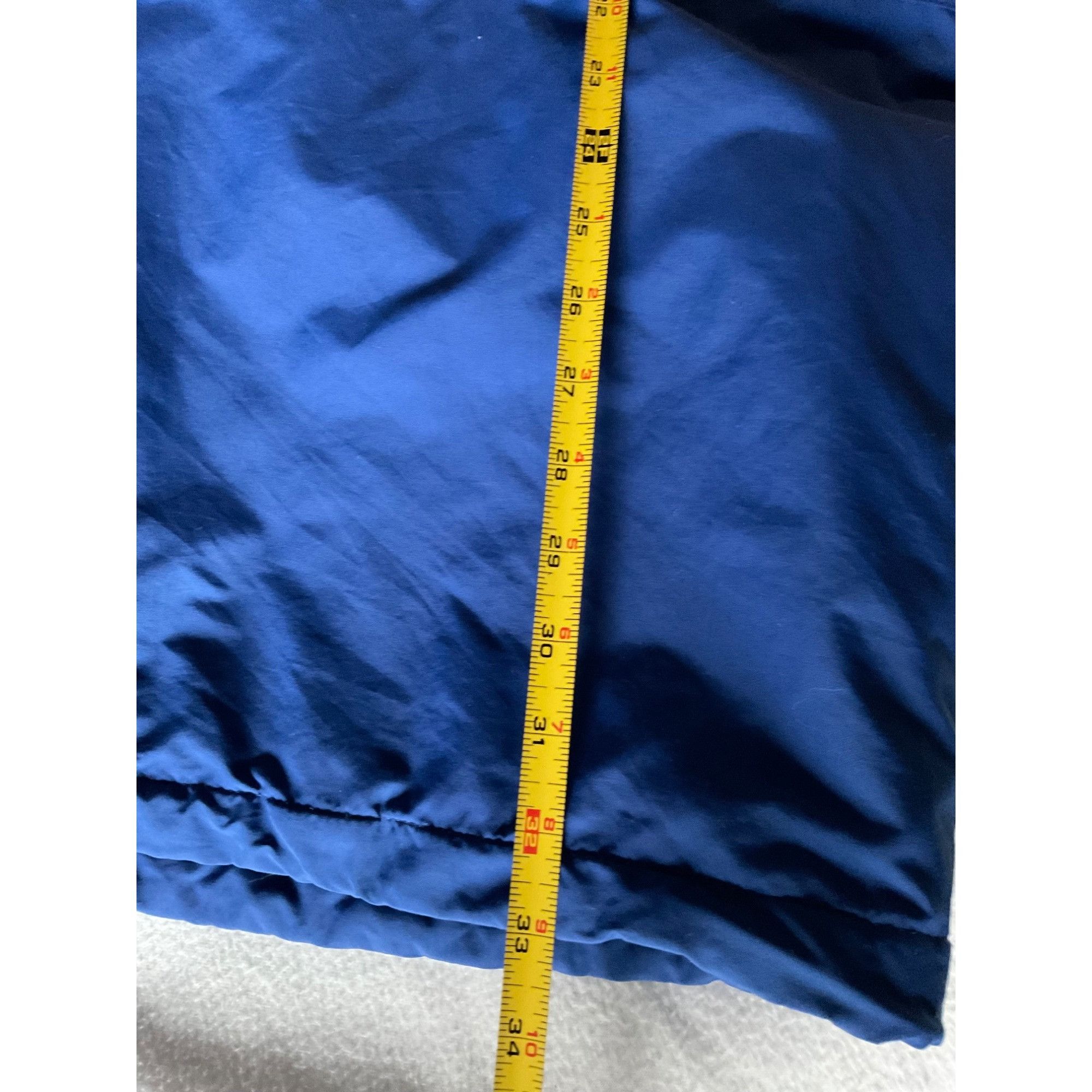 Lands' End Lands' End Mens L 42-44 Jacket Blue Hoodie Fleece Lined ches Size US M / EU 48-50 / 2 - 8 Thumbnail