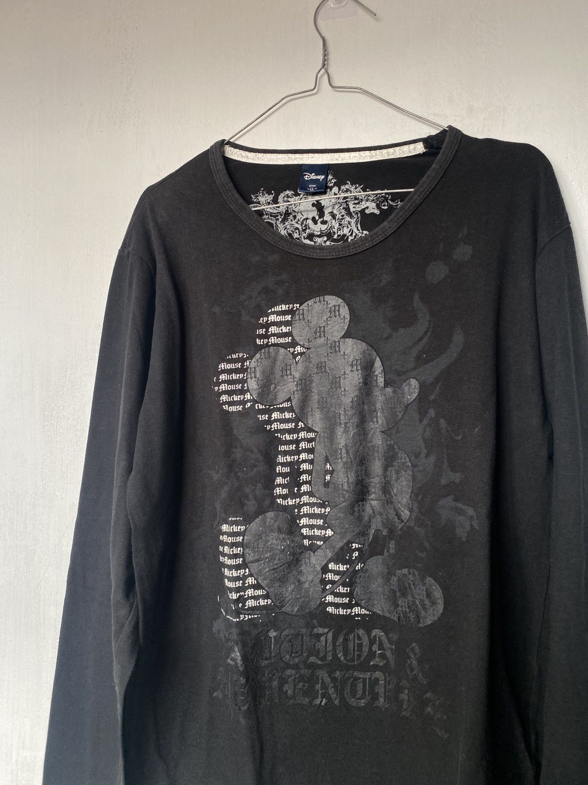 Beauty Beast × If Six Was Nine × Japanese Brand Mickey Poem Longsleeve Size US L / EU 52-54 / 3 - 2 Thumbnail