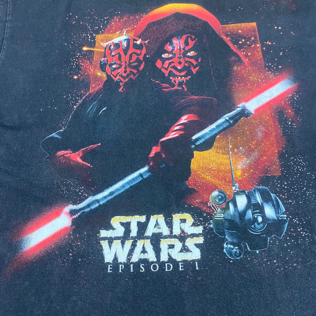 Vintage Vintage 80s Star Wars The Darkside Darth Maul Episode 1 Size US XL / EU 56 / 4 - 4 Thumbnail