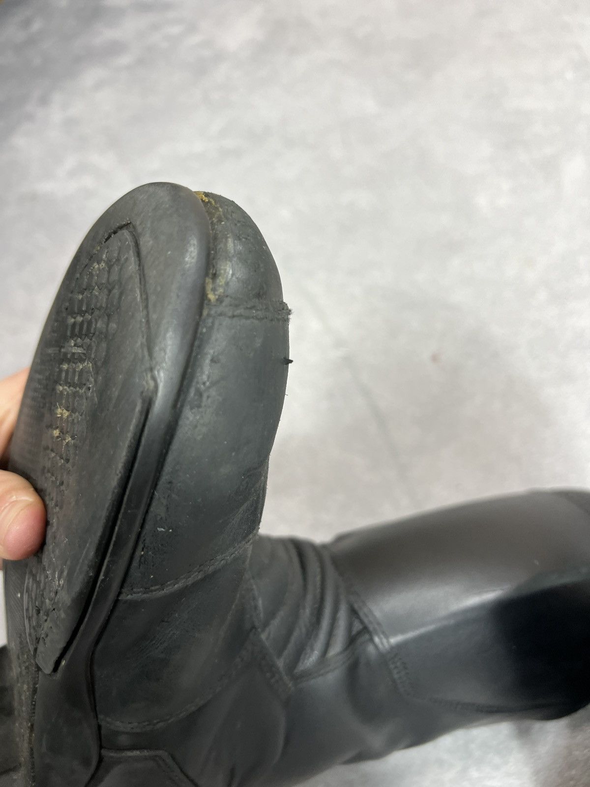 BMW VTG BMW LEATHER GUIDI KMRII STYLE BOOTS Size US 7 / EU 40 - 11 Thumbnail
