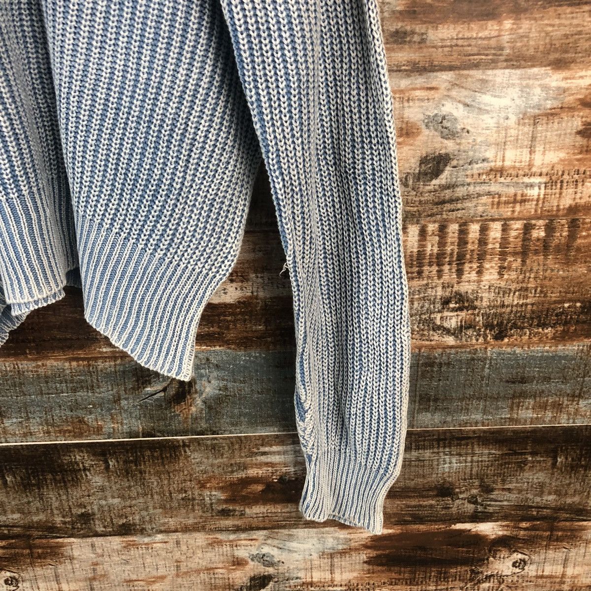 Homespun Knitwear × Japanese Brand Joky Gal Blue faded Knitwear #A1984 Size M / US 6-8 / IT 42-44 - 8 Thumbnail