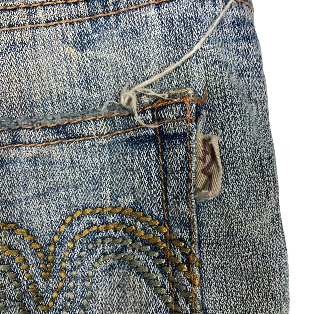 Japanese Brand Hysteric Glamour Vintage Distressed Straight Leg Denim Size 30" / US 8 / IT 44 - 15 Thumbnail