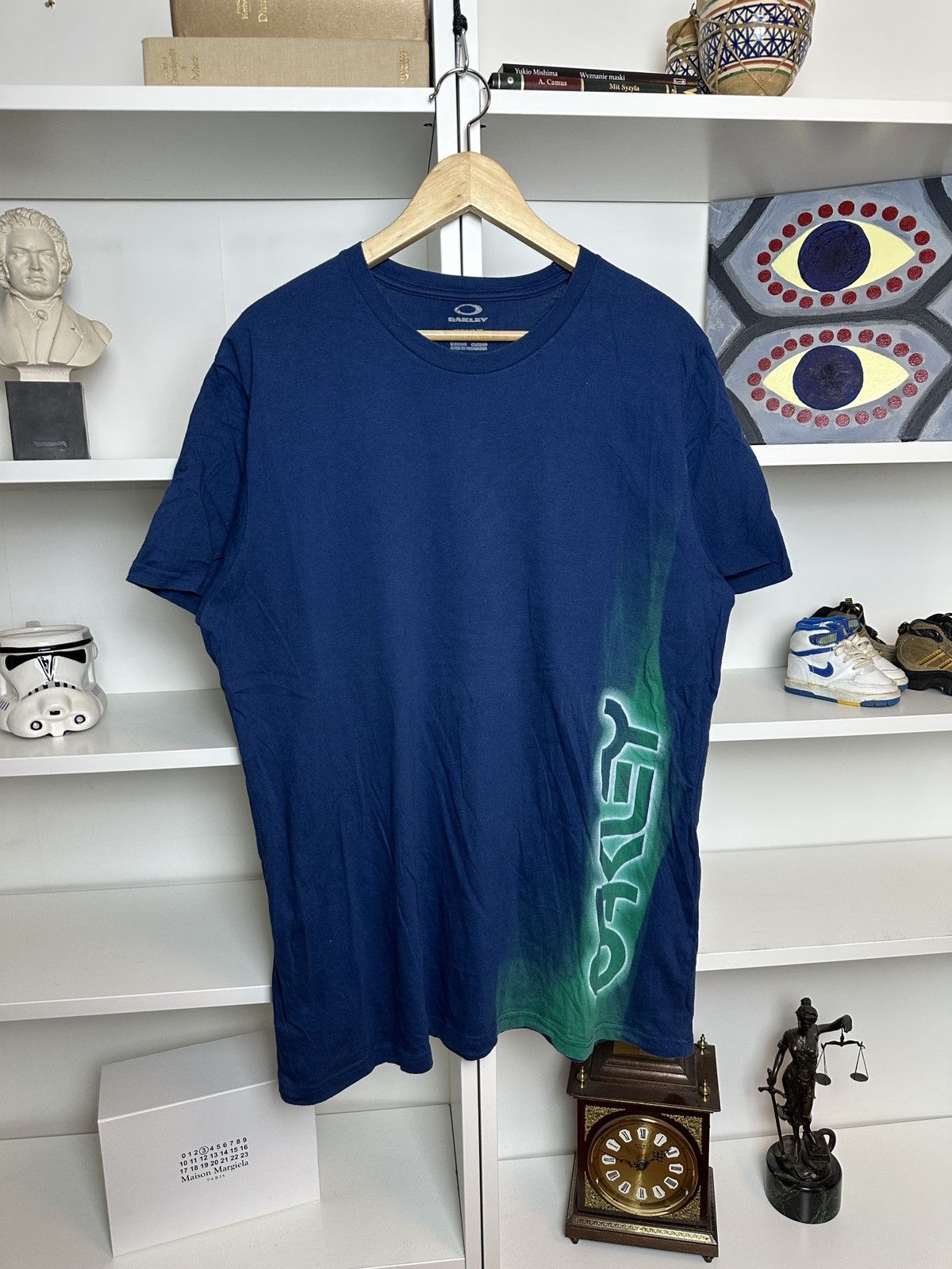 Oakley Vintage 00s Oakley t-shirt Size US XL / EU 56 / 4 - 1 Thumbnail