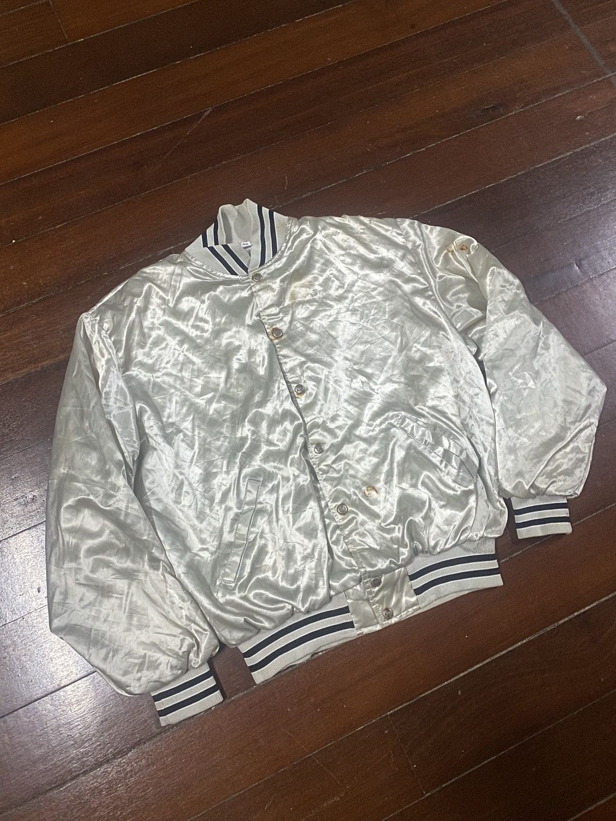 Vintage Vintage 70s cafe coney island richard a leslie Bomber Jacket Size US L / EU 52-54 / 3 - 7 Thumbnail