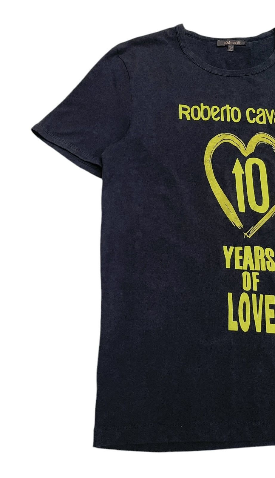 Designer × Roberto Cavalli Rare Vintage Roberto Cavalli 10th Anniversary T-shirt 2000s Size US XXL / EU 58 / 5 - 5 Thumbnail
