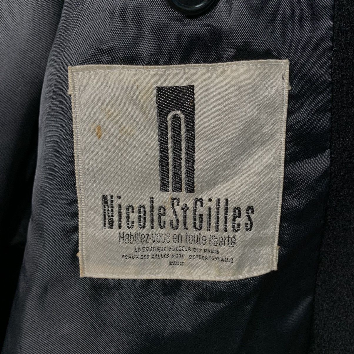 Other Nicole St Gilles Double Breasted Overcoat Size US M / EU 48-50 / 2 - 15 Thumbnail