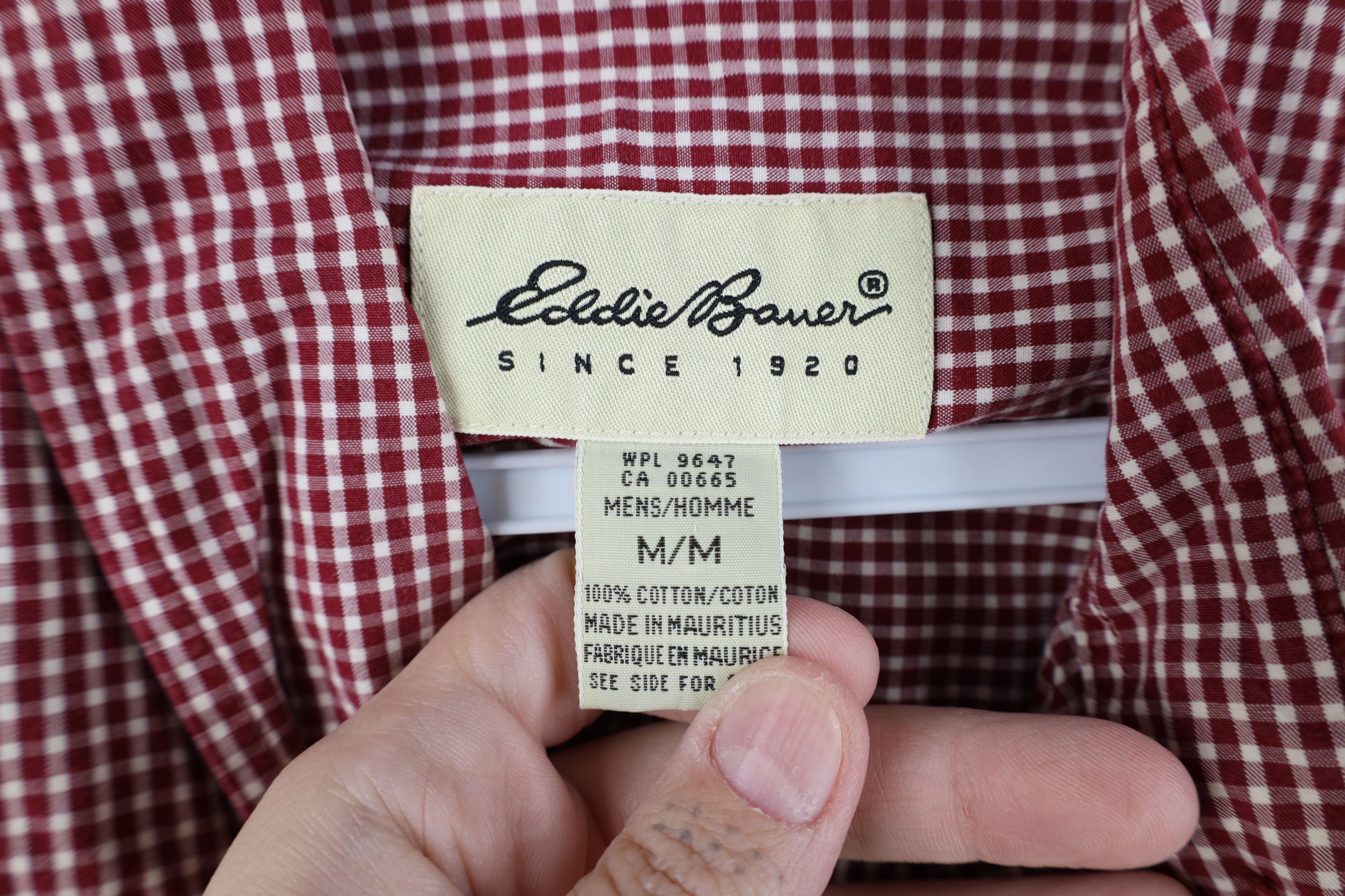 Eddie Bauer Vintage 90s Eddie Bauer Short Sleeve Button Down Shirt Size US M / EU 48-50 / 2 - 7 Thumbnail