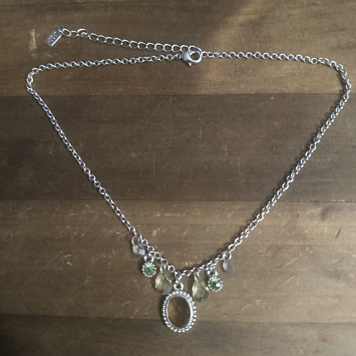 Other 1928 crystal dangle necklace Size ONE SIZE - 2 Thumbnail