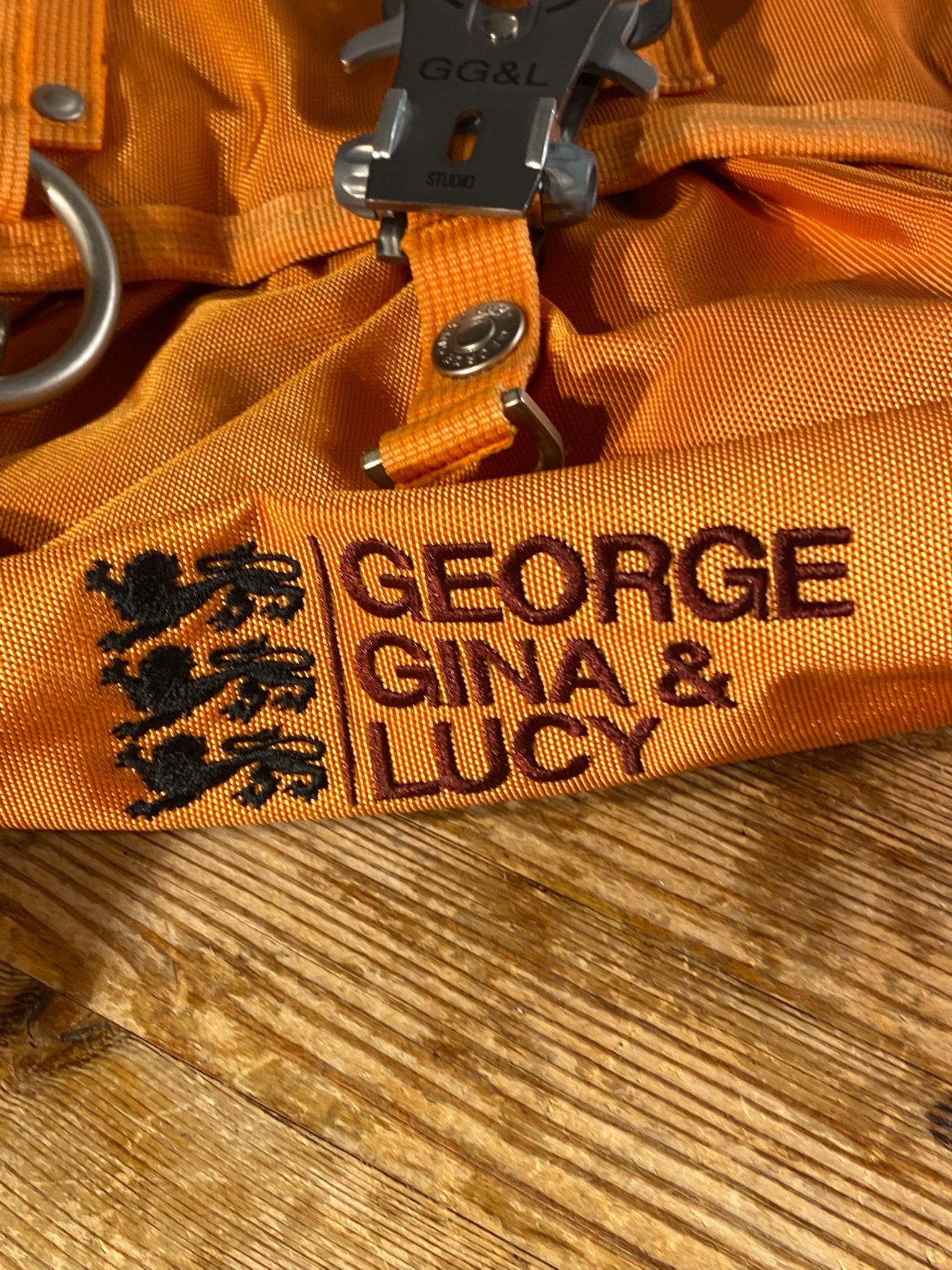 George Gina & Lucy George Gina & Lucy Orange Shoulder Bag Y2K Utility Gorpcore Size ONE SIZE - 5 Thumbnail