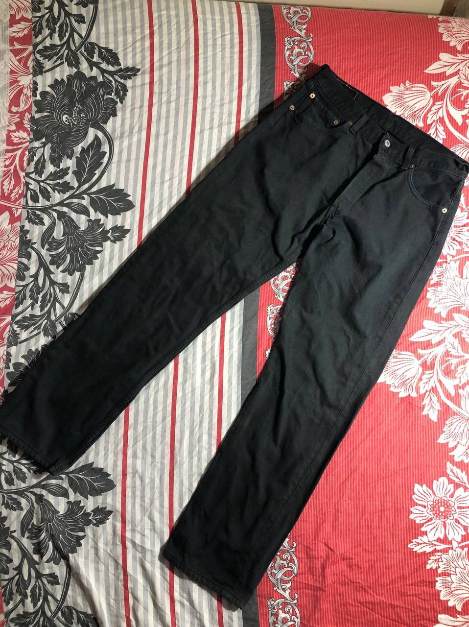 Levi's Vintage 90s Levi’s 501 Boot Cut Made in USA Size US 34 / EU 50 - 17 Thumbnail