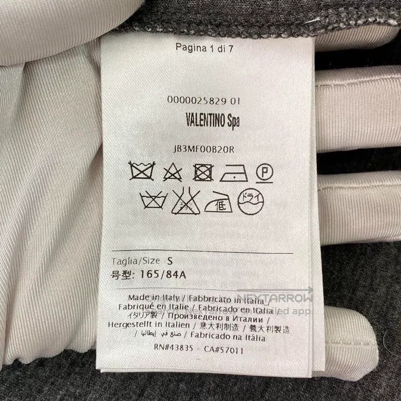 Valentino Valentino Grey hooded sweatshirt Size S / US 4 / IT 40 - 8 Thumbnail